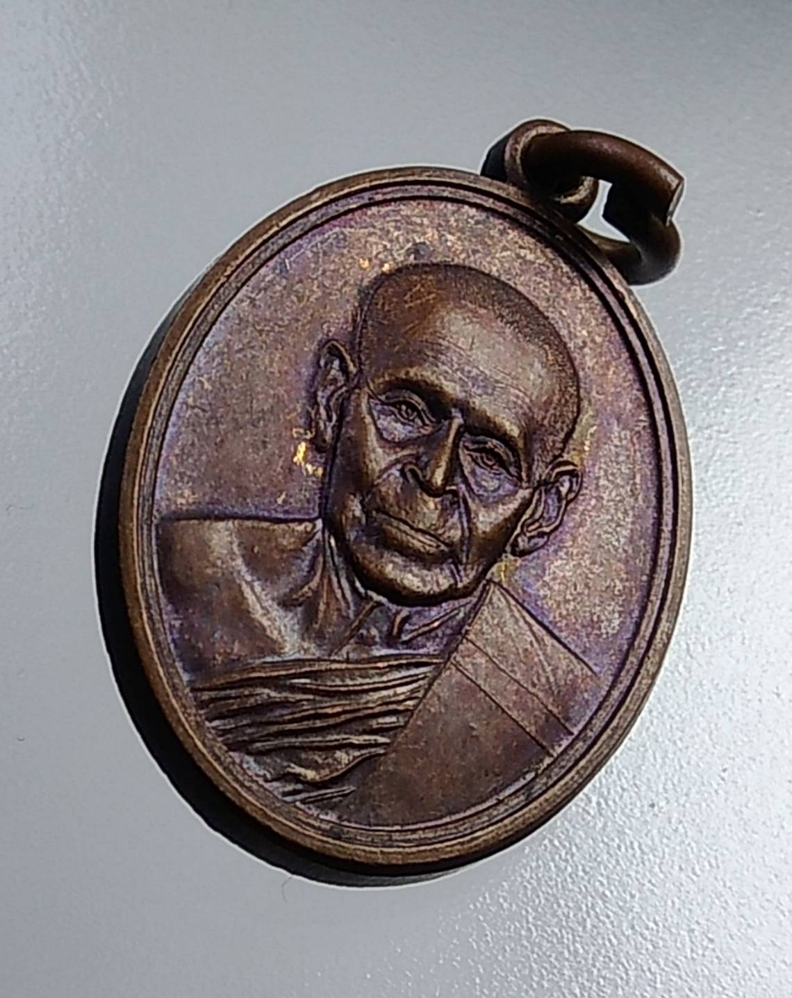 A862 หลวงพ่อลำใย วัดสะแก จ.อยุธยา ปี2555 พิมพ์เล็ก