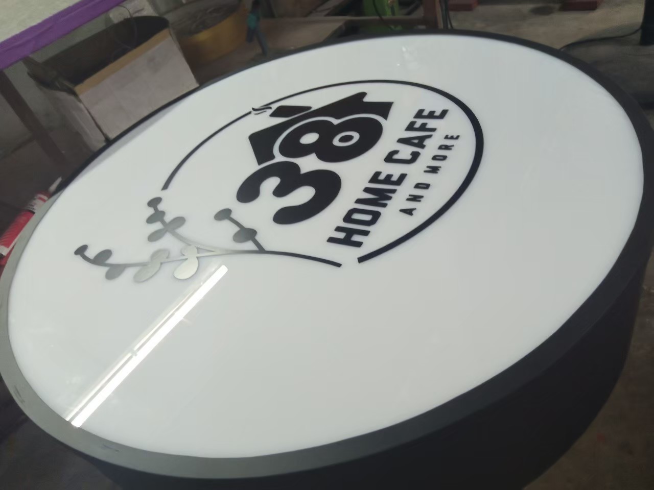 งานป้ายกล่องไฟ