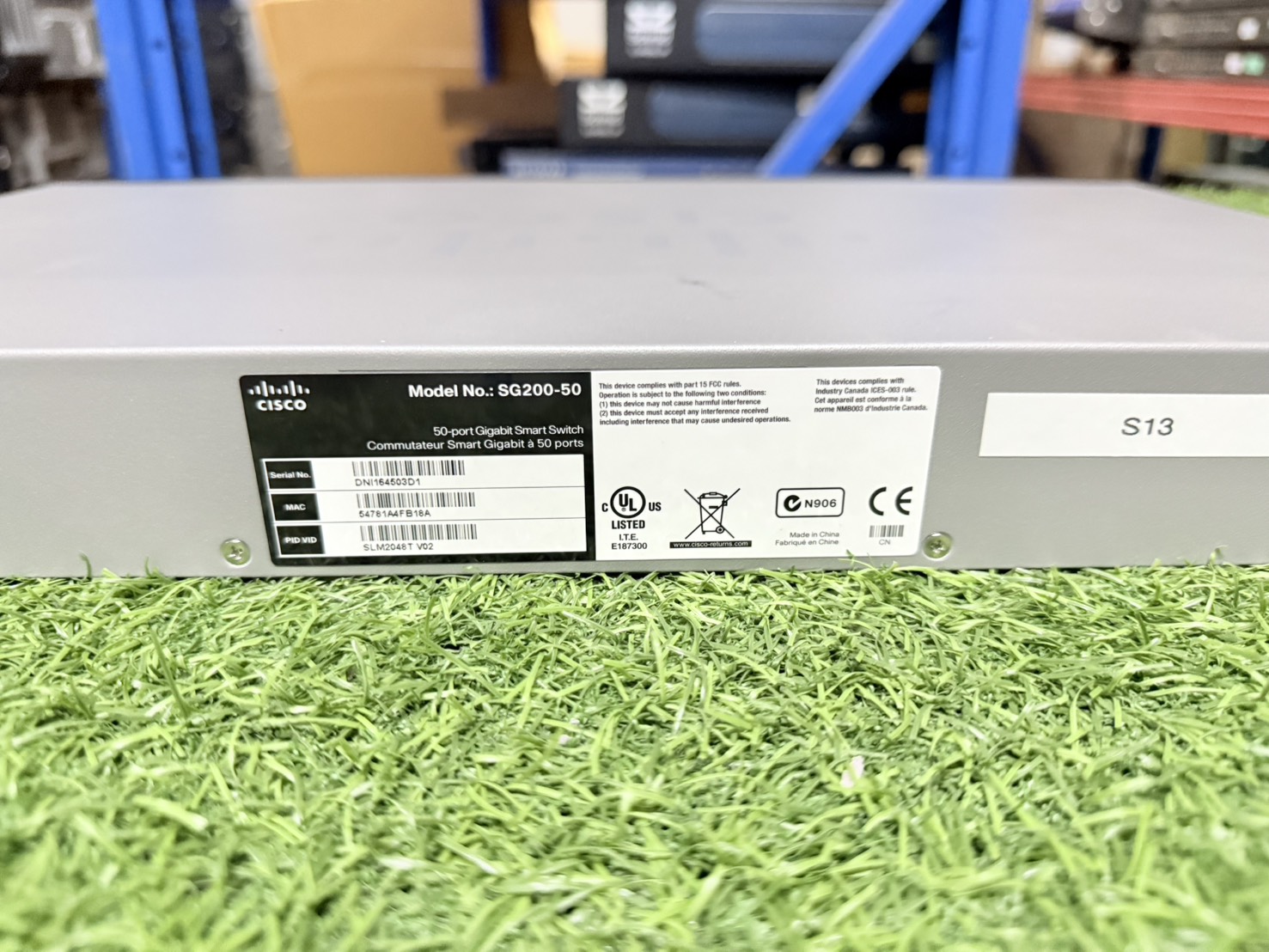 Switch Cisco SG200-50 50Port