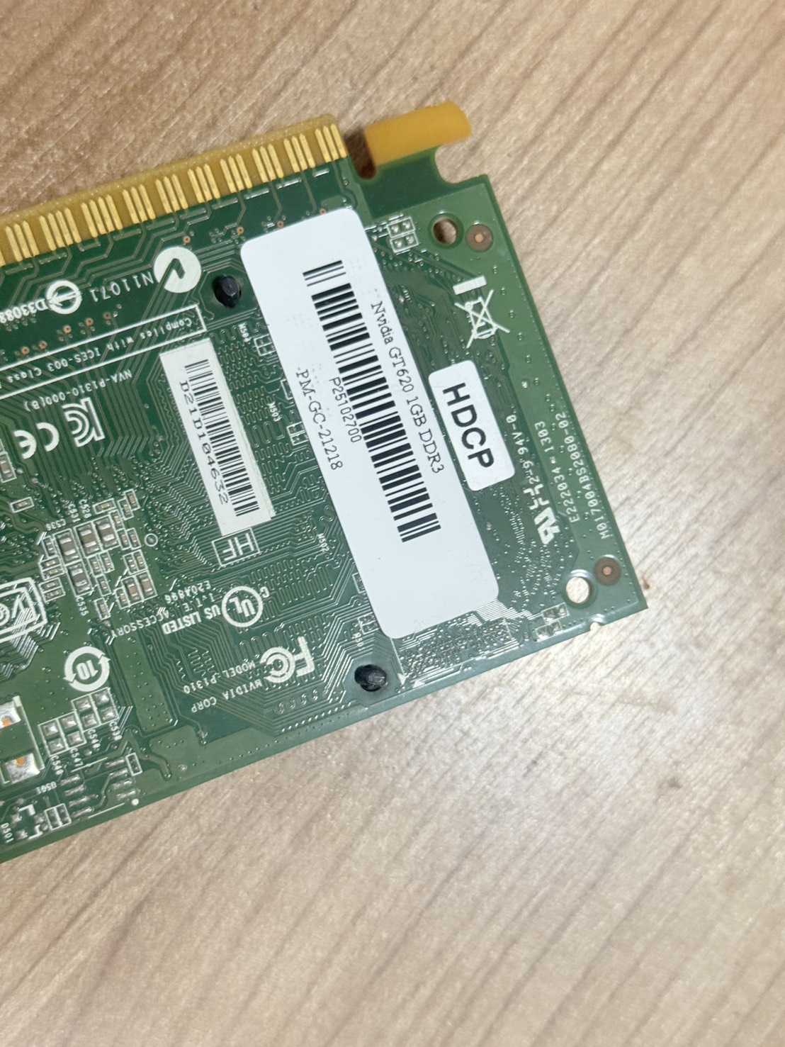 VGA Nvidia GT620 1GB DDR3
