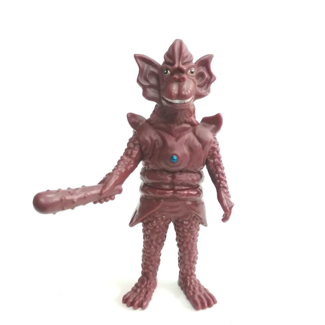 ซอฟขนาด 5.5 นิ้ว สัตว์ประหลาด โดโรบอน จากอุลตร้าแมนทาโร่ (สีแดง) เป็นซอฟพิเศษ เป็นแคปซูล สุ่มเลือก เล่นกับ สปาร์คดอลได้ มีสติ๊กเกอร์ ขนาดตามรูป สภาพดี หายากไม่พบบ่อยนัก