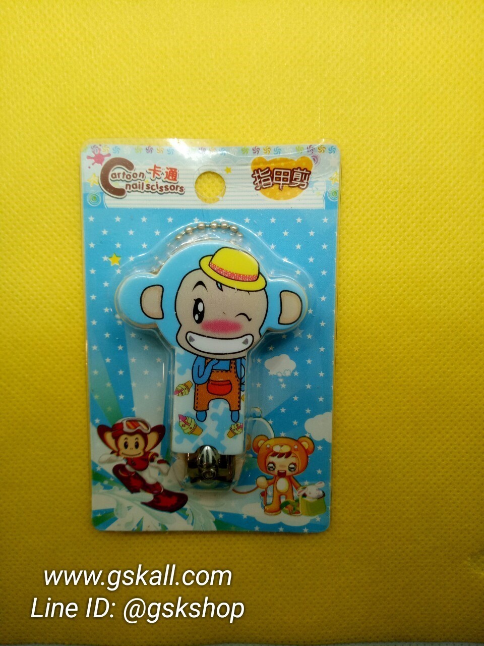 กรรไกรตัดเล็บลายการ์ตูนสัตว์