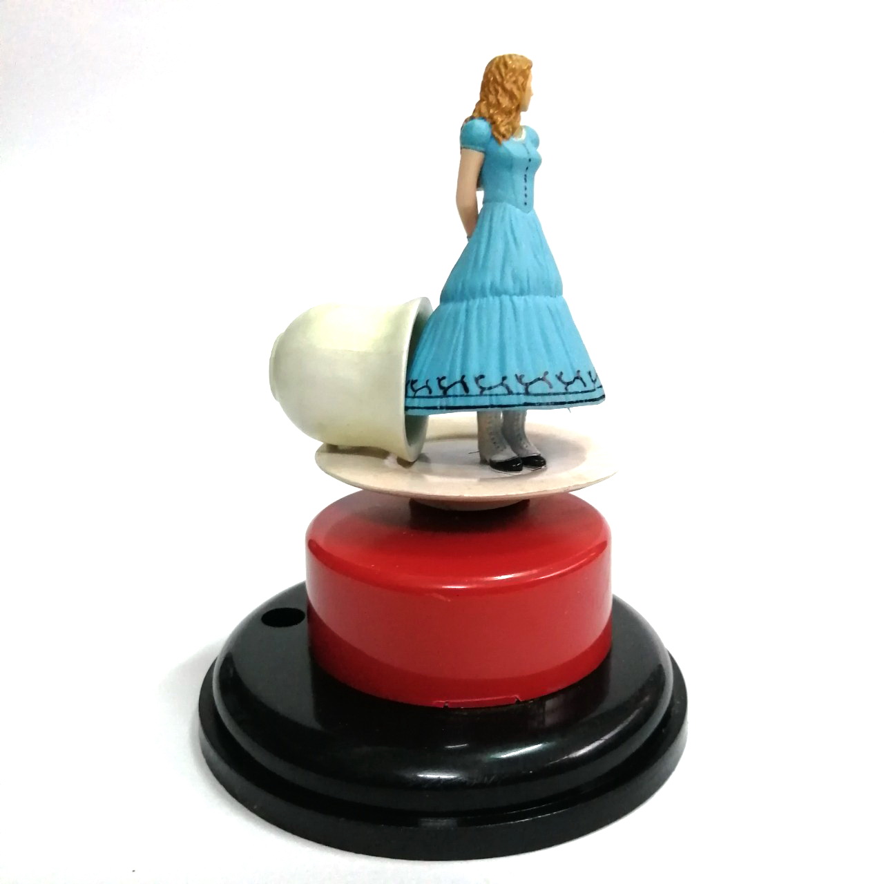 ท๊อปเปอร์เจ้าหญิงดิสนีย์ จากเครือ EGV ชุด อลิซ ในแดนมหัศจรรย์ Alice in Wonder Land สภาพดี *****กลไลกล่องดนตรีชำรุด มีรอยเล็กน้อยบ้าง