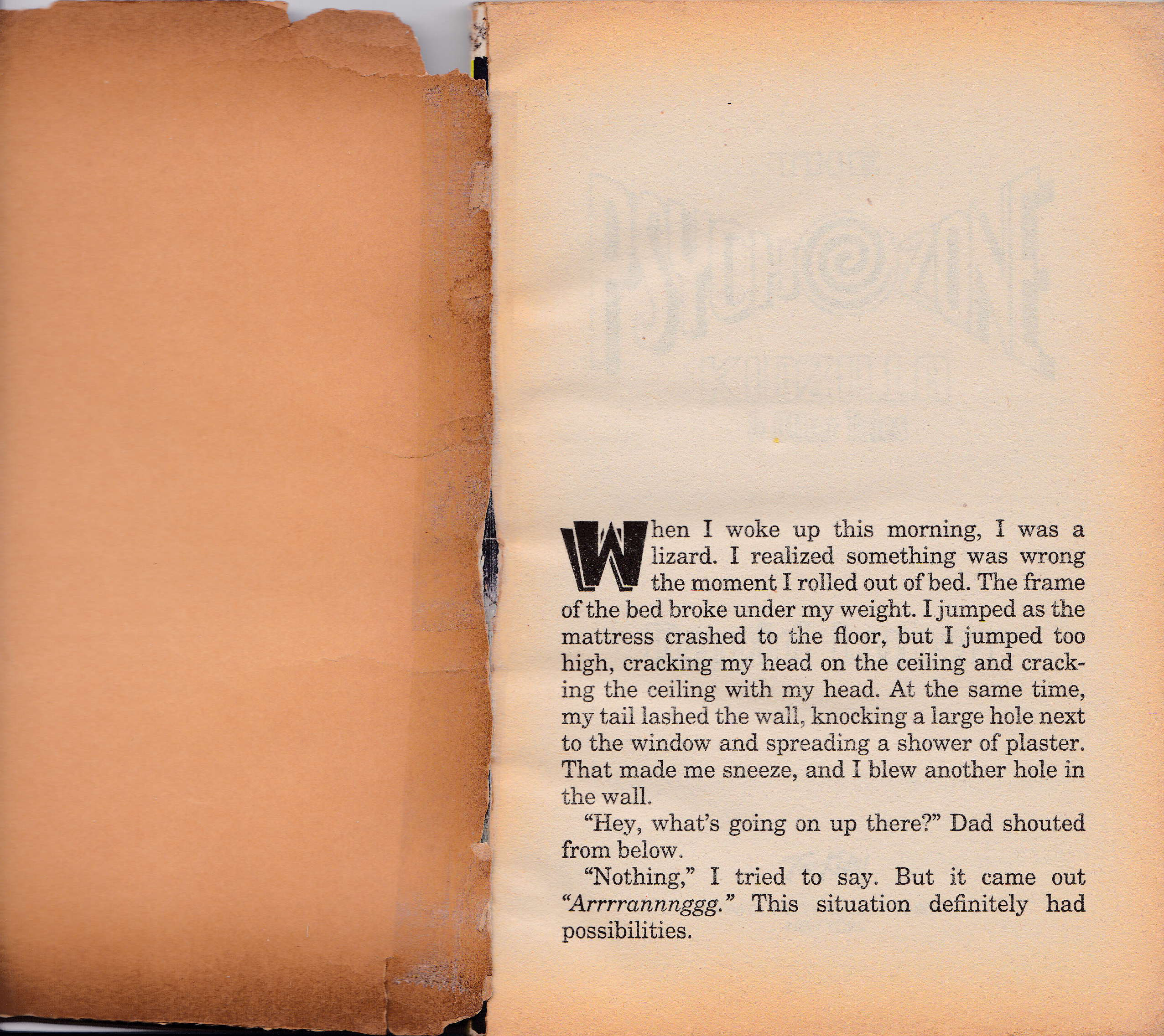 ขายหนังสือนิยายแฟนตาซี ฉบับภาษาอังกฤษ "The Psycho Zone- Kidzilla and Other Tale" โดย David Lubar , A great new talent,he blew my mind in a fun way