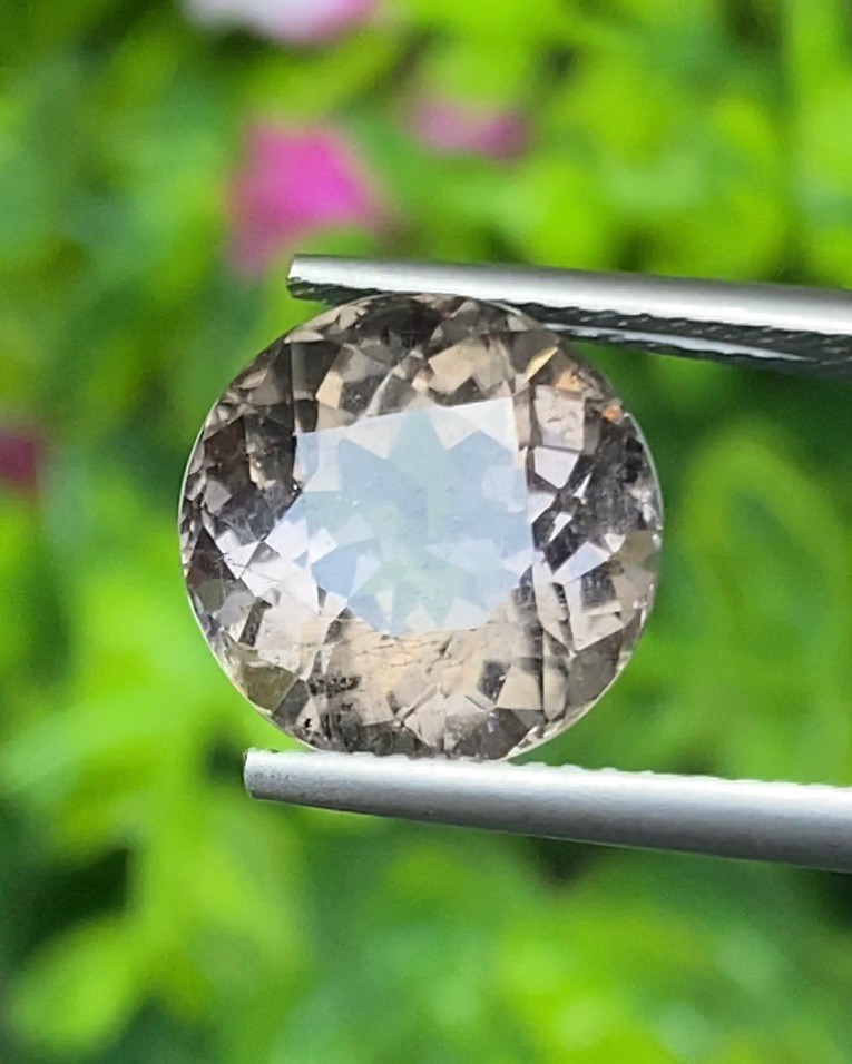 พลอย ทัวร์มาลีน Tourmaline 6.67 กะรัต (Cts.) พลอยแท้ อัญมณีมงคลประจําวันเกิด เครื่องประดับพลอย