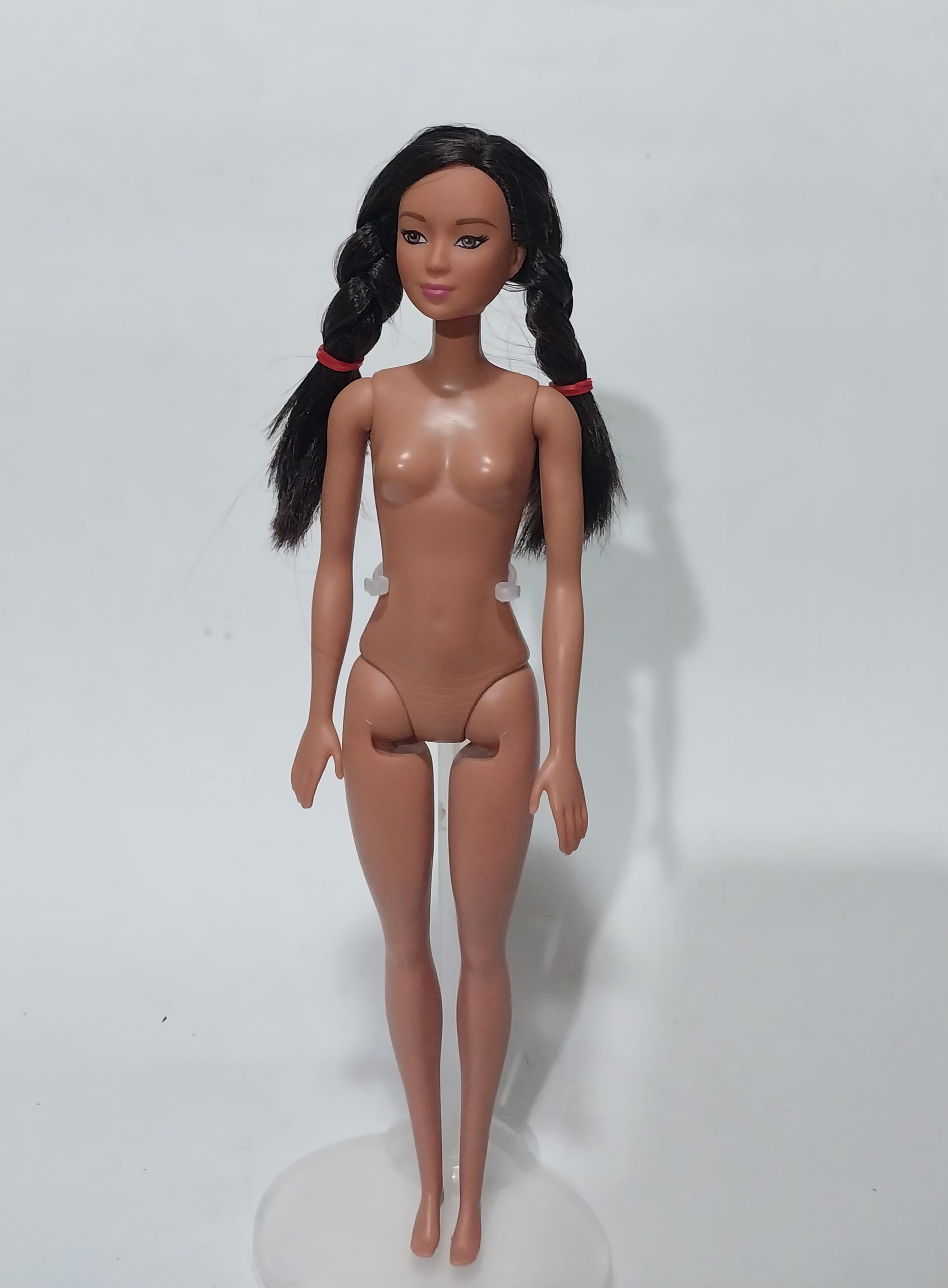 มีหลายภาพ, ตุ๊กตาบาร์บี้หน้าหมวย พร้อมชุดของแท้บาร์บี้ ผิวเข้มของแท้ mattel 2015 ขนาด 11.5 นิ้ว