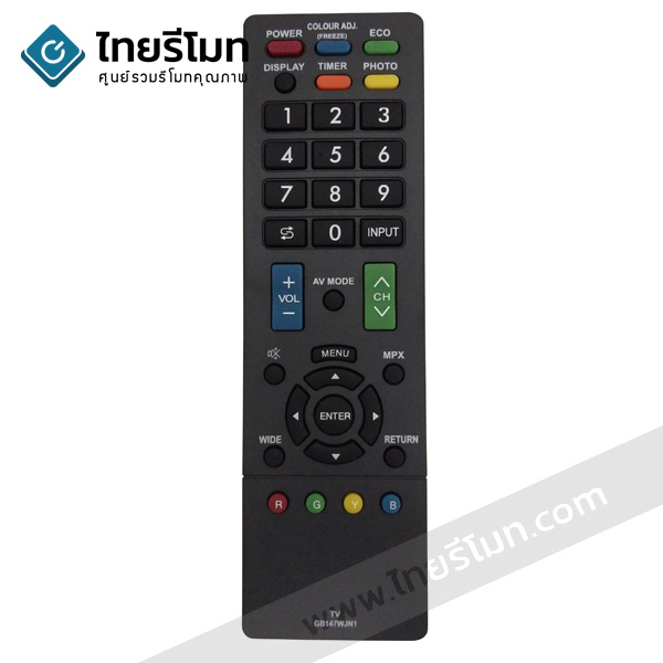 รีโมททีวี Sharp รุ่นGB147WJN1