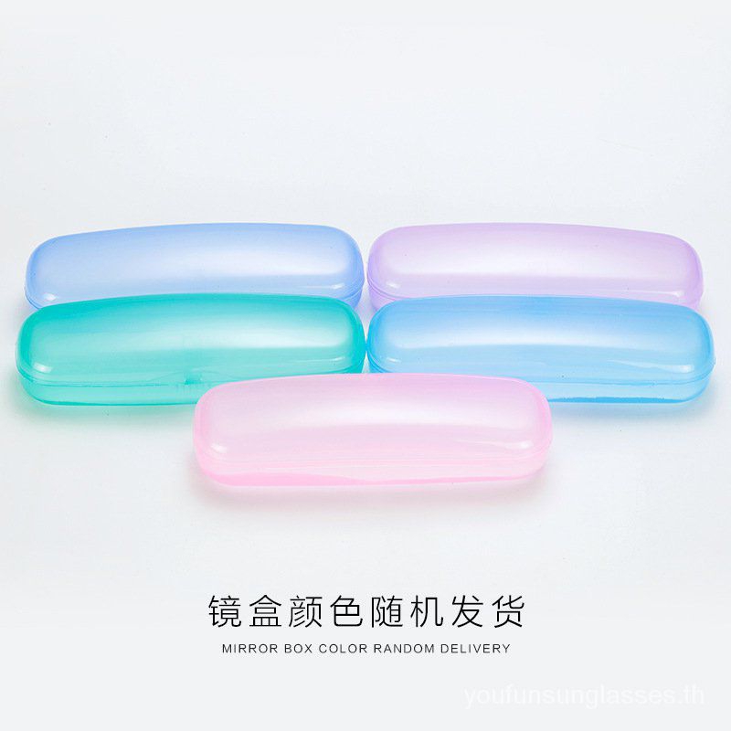 1 PV. แพ็ค 3 กล่องคละสี กล่องแว่นหลากสีมี6สีให้เลือก