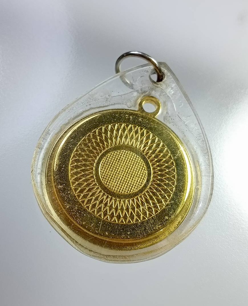 A7354 เหรียญโยเร เลี่ยมกันน้ำ