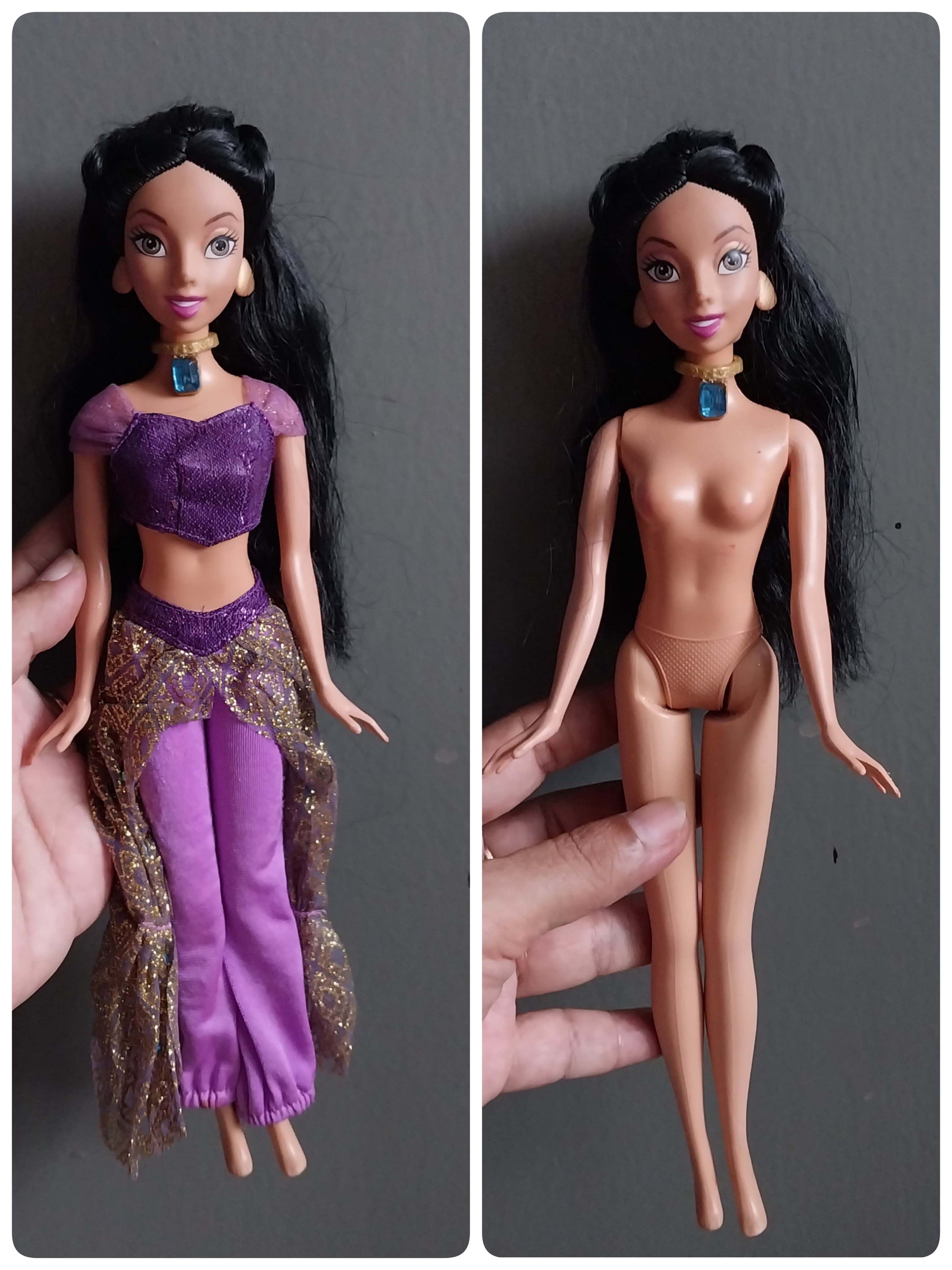 มีหลายภาพ ตุ๊กตาเจ้าหญิงจัสมิน จาก อะลาดิน งาน Mattel 2006 ของมีตามภาพ