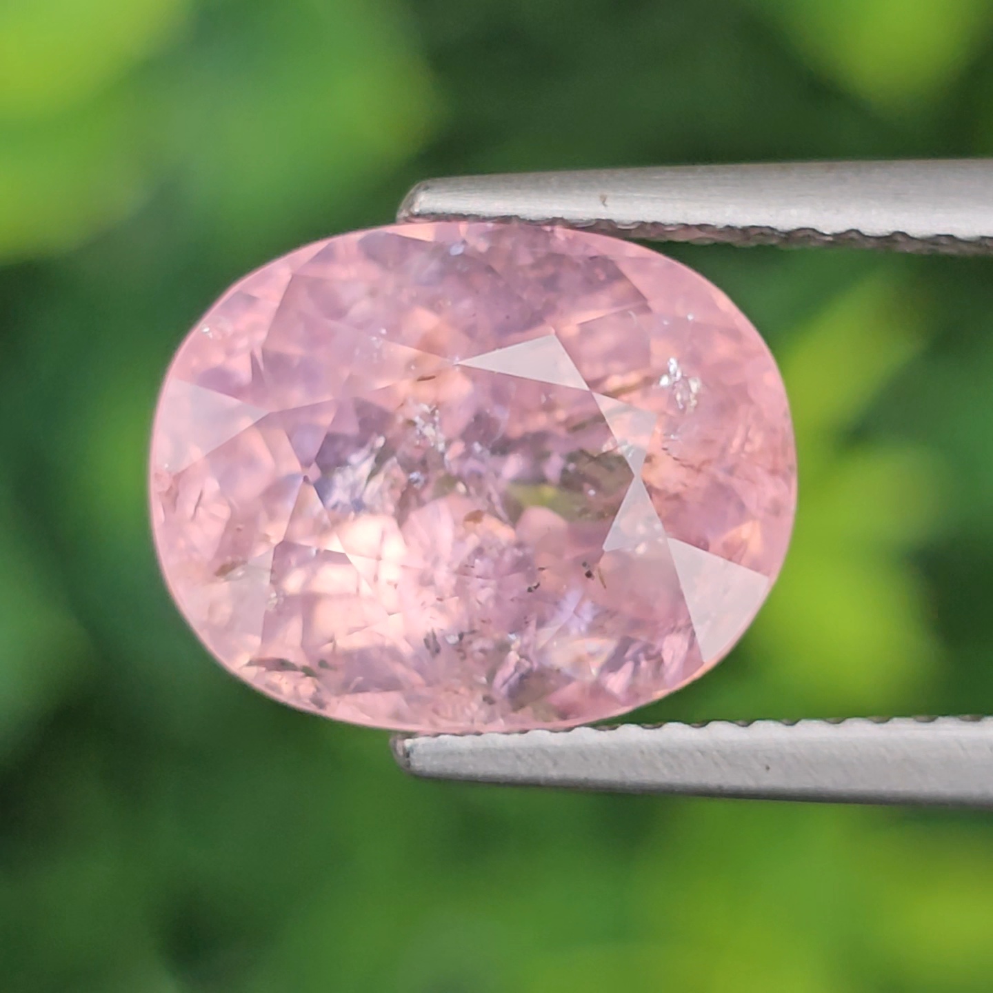 พลอย ทัวร์มารีน (Pink Tourmaline) 6.00 กะรัต (Cts.) อัญมณีมงคลประจําวันเกิด เครื่องประดับพลอย