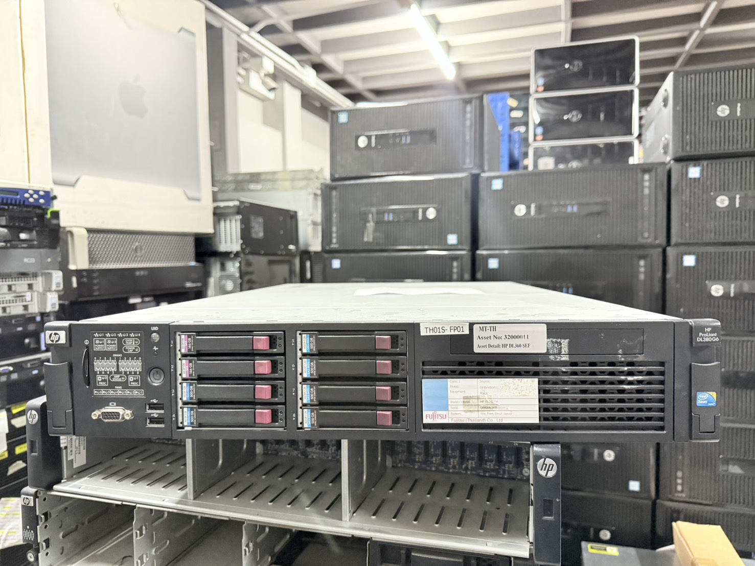 Server HP ProLiant DL380 G6 (E5530/4GB*3/HDD 146GB*2/HDD 500GB*6)+Power 750W*2