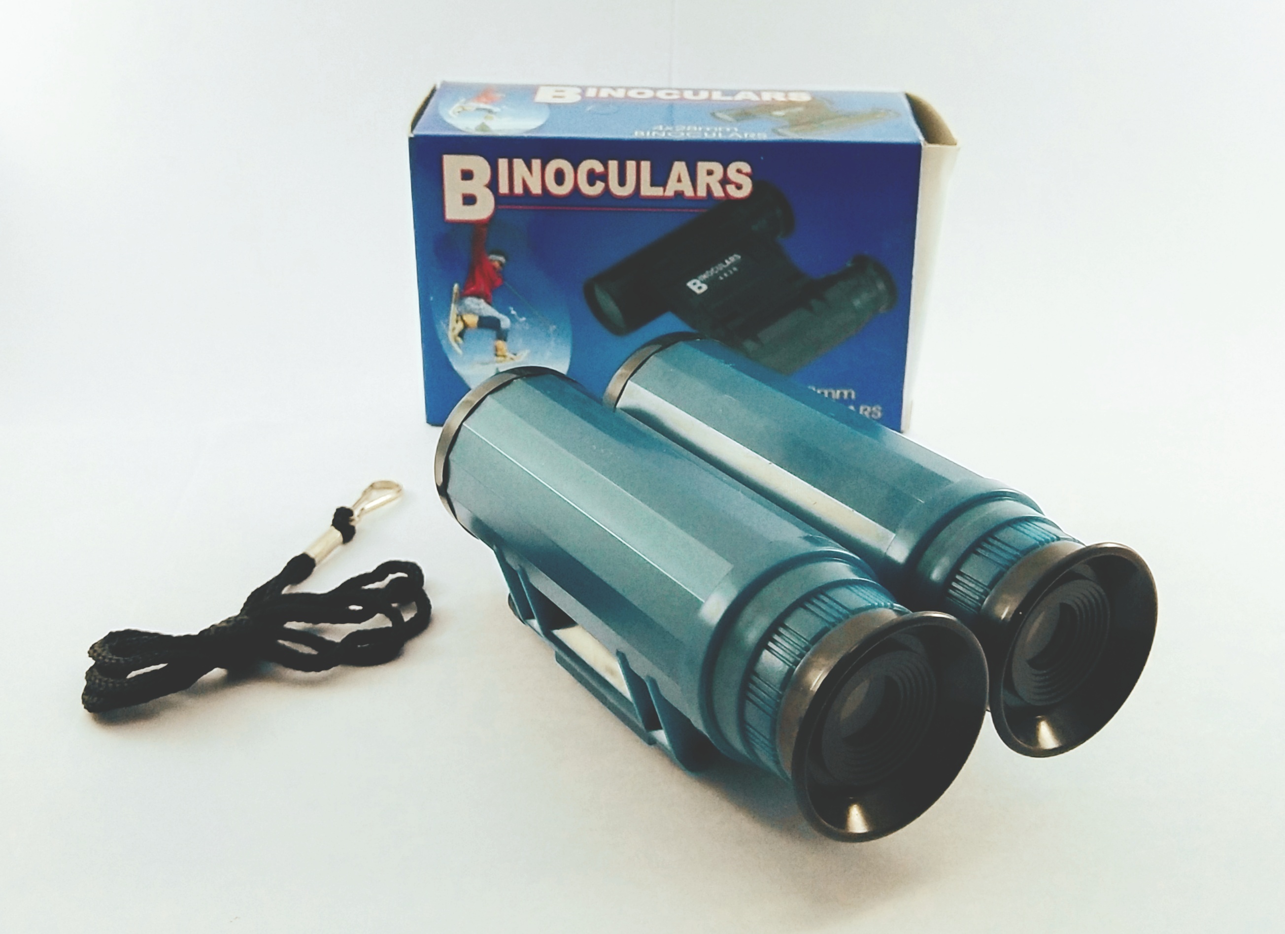 ของสะสม กล้องส่องทางไกลสีน้ำเงิน 4*28mm., Collectible Binoculars 4*28mm.ขนาดเล็ก