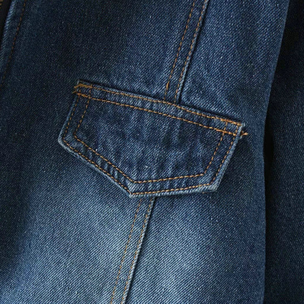 เสื้อโค้ทยีนส์กันหนาวใส่ติดลบ มีฮู้ด ซับขนนุ่ม (11650LM)