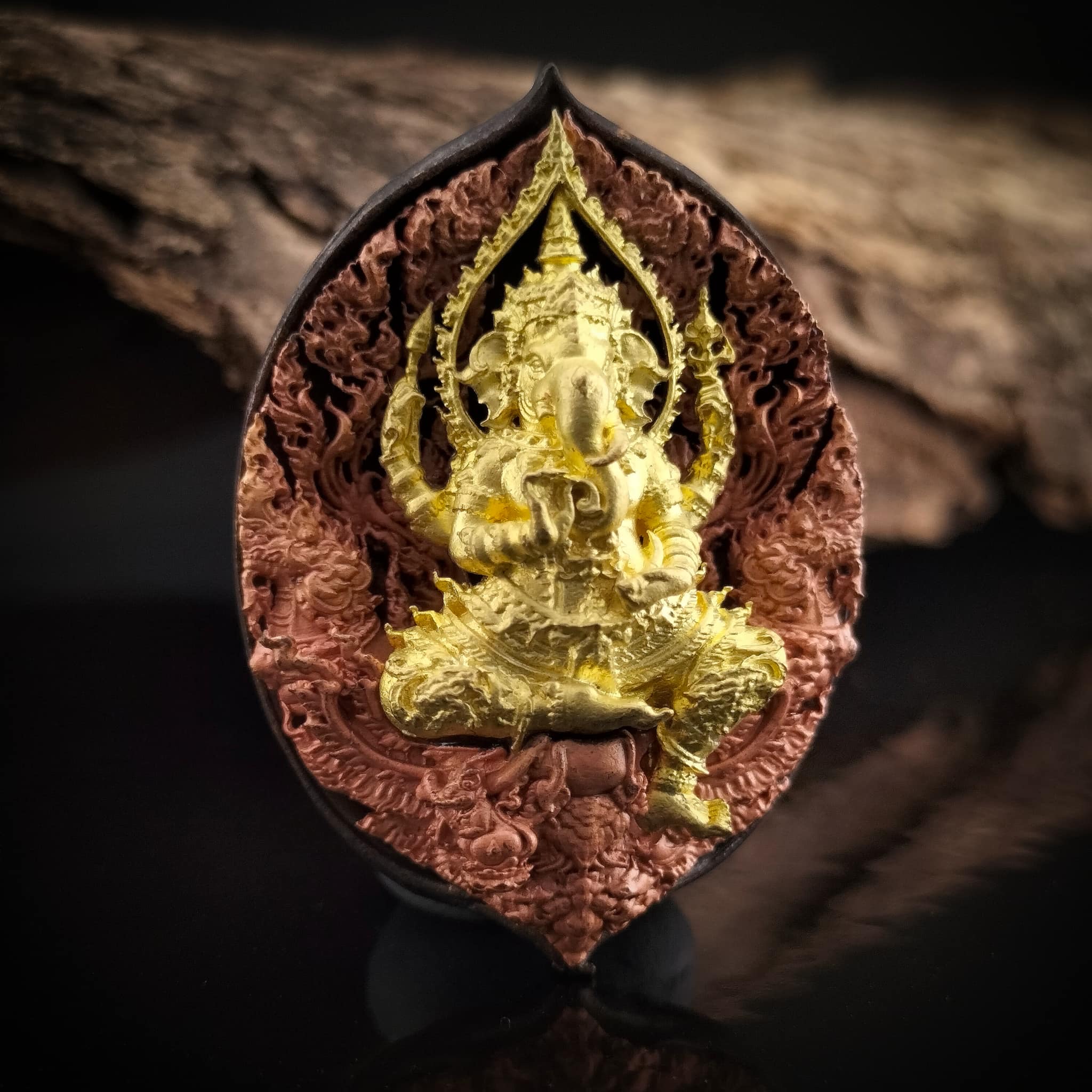 พระพิฆเณศหลังพญาครุฑ รุ่น จิตสมปรารถนา