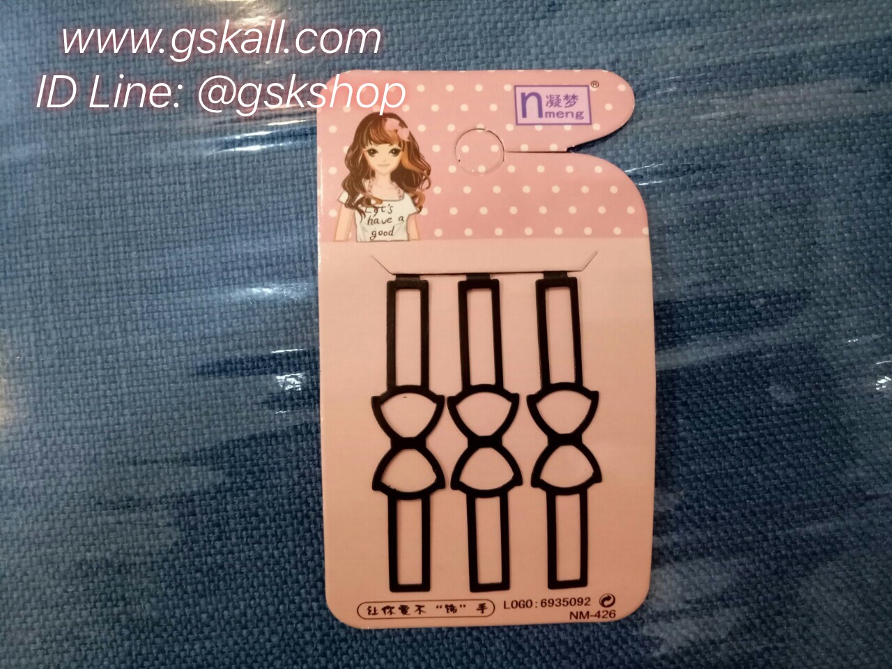 กิ๊ฟแผงชมพู น่ารักสาวแรกรุ่น เหมาะสำหรับวัยเรียน