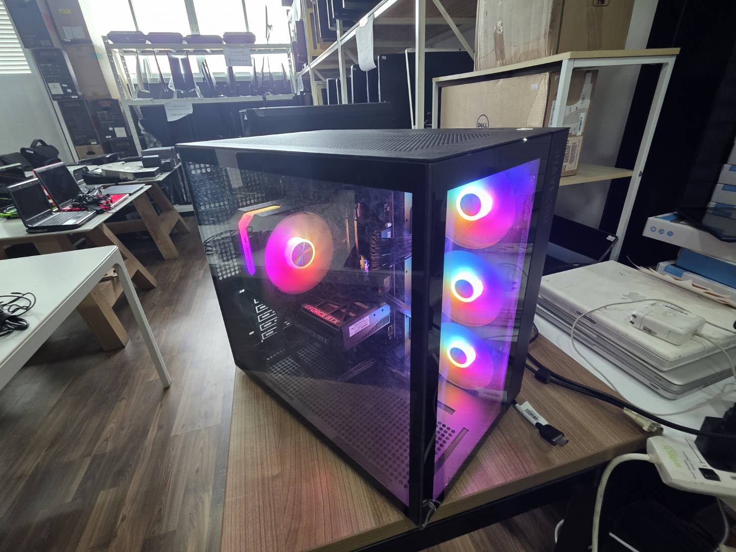 iHavecpu Infinity (i5-14400F/16GB*2/M.2 1TB/RTX5070 12GB) ประกันเหลือ ๆ จาก i have cpu
