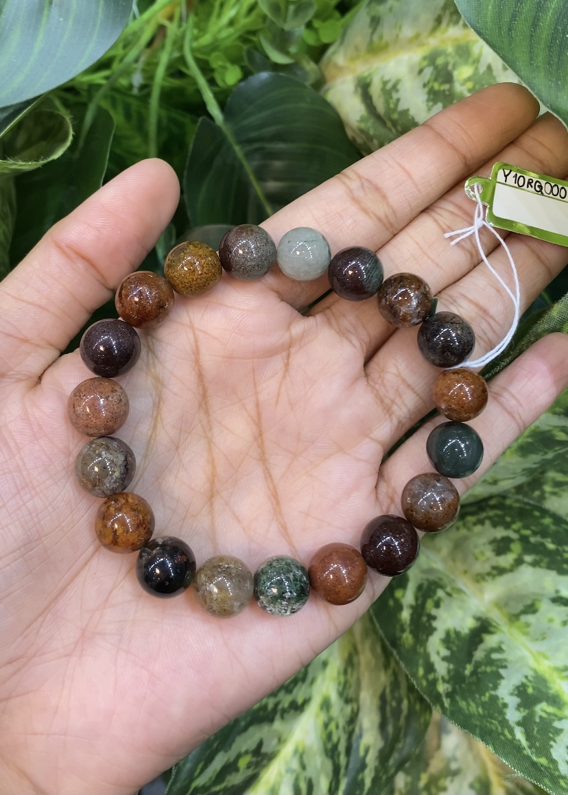 กำไลพลอยแท้ โป่งข่าม Phantom Quartz Bracelet