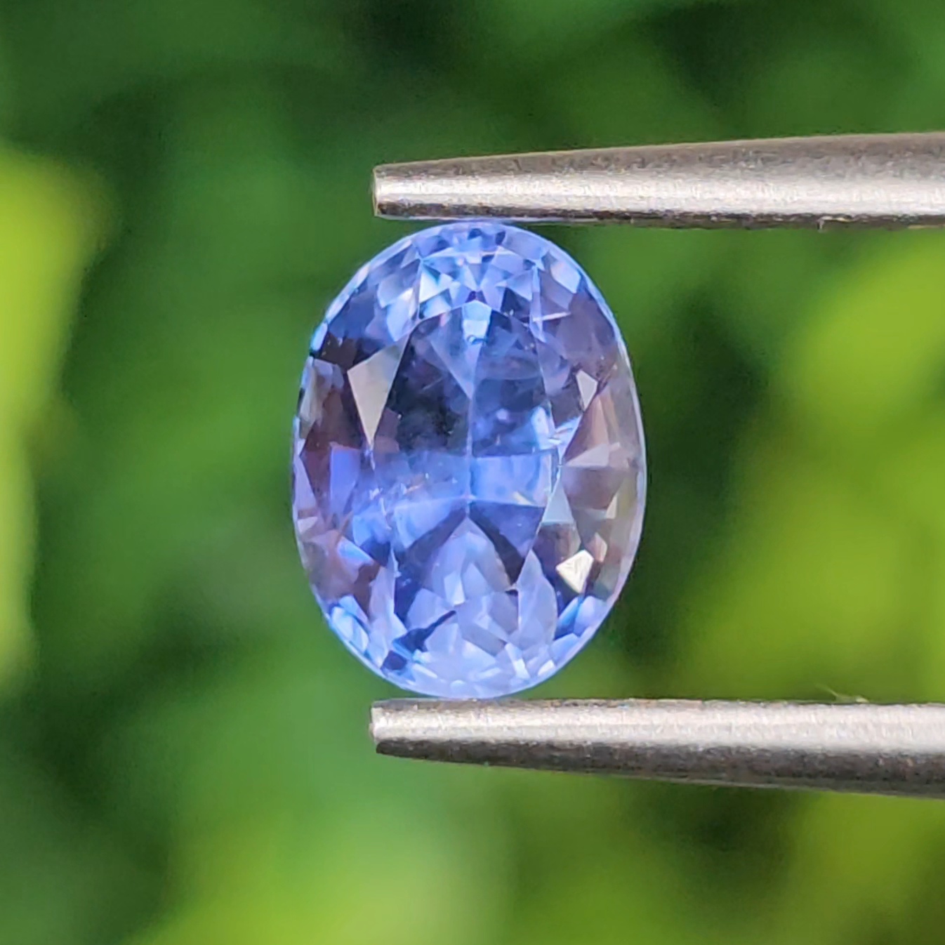 พลอย ไพลิน blue sapphire 1.44 กะรัต (Cts.) พลอยแท้ อัญมณีมงคลประจําวันเกิด เครื่องประดับพลอย