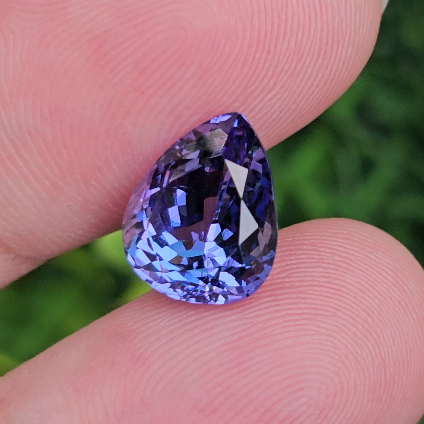 พลอย แทนซาไนท์ Tanzanite 5.30 กะรัต (Cts) พร้อมใบเซอร์ พลอยแท้อัญมณีมงคล ประจําวันเกิด เครื่องประดับพลอย