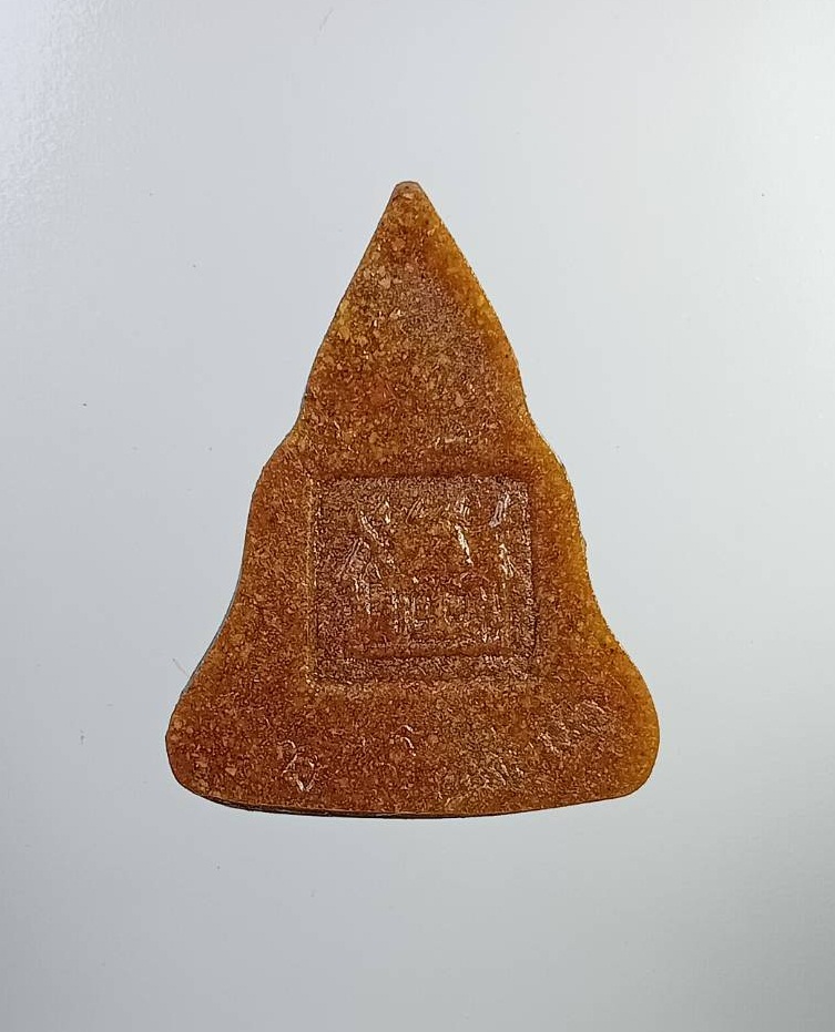 ก769 หลวงพ่อโบสถ์น้อย วัดอมรินทราราม กรุงเทพฯ ปี2539 เนื้อกระเบื้องหลังคาโบสถ์เก่า