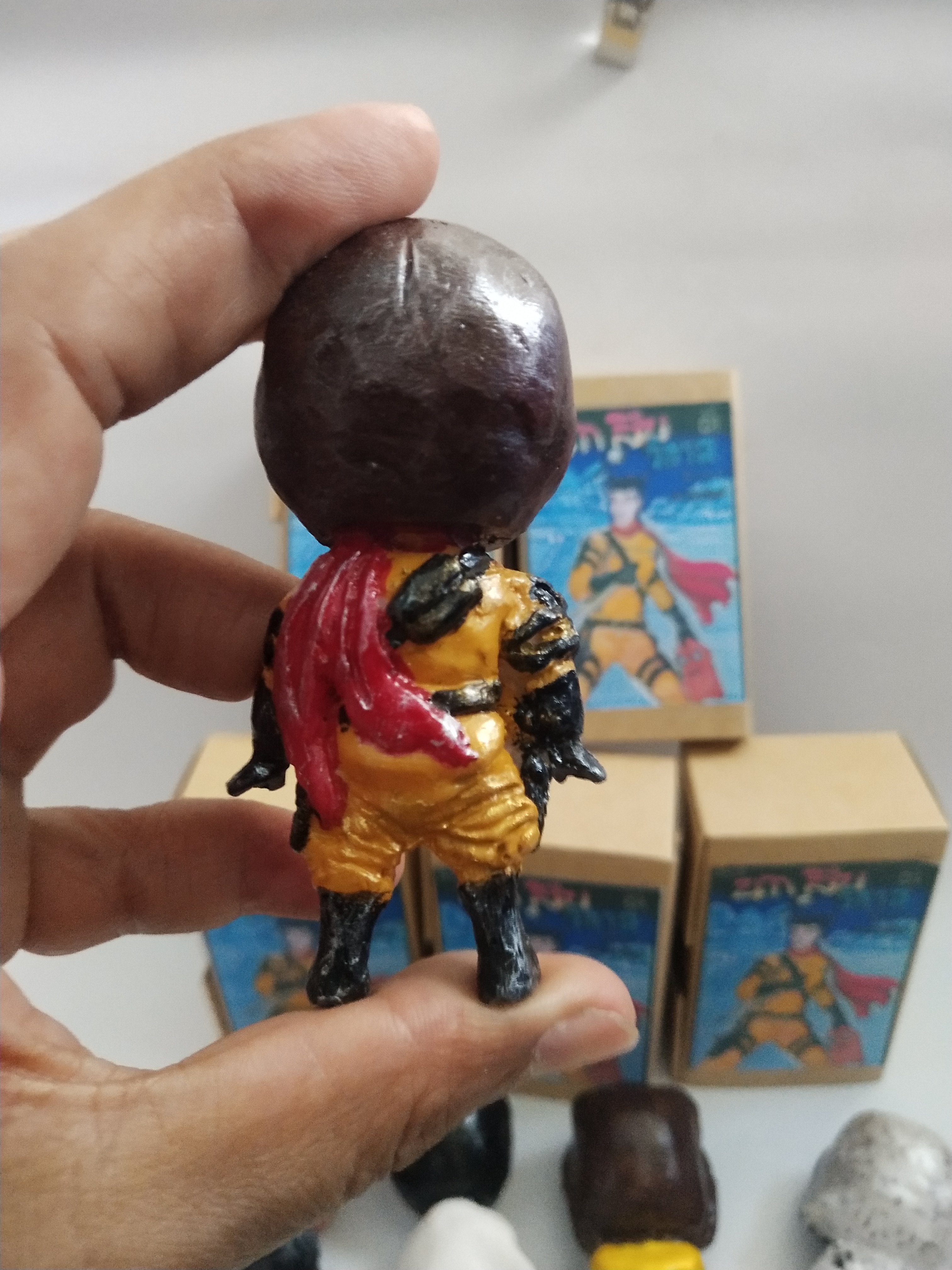 มีหลายภาพ ตุ๊กตาโมเดลSD นักสืบวิกาล และเหล่าร้าย **มีฐานแม่เหล็ก**กรุณาเลือกแบบ (ราคาตัวละ) งาน Handmadeจาก MGC เป็นงานที่ทำทีละชิ้นแต่ละตัวอาจจะแตกต่างกันบ้างไม่มากก็น้อย