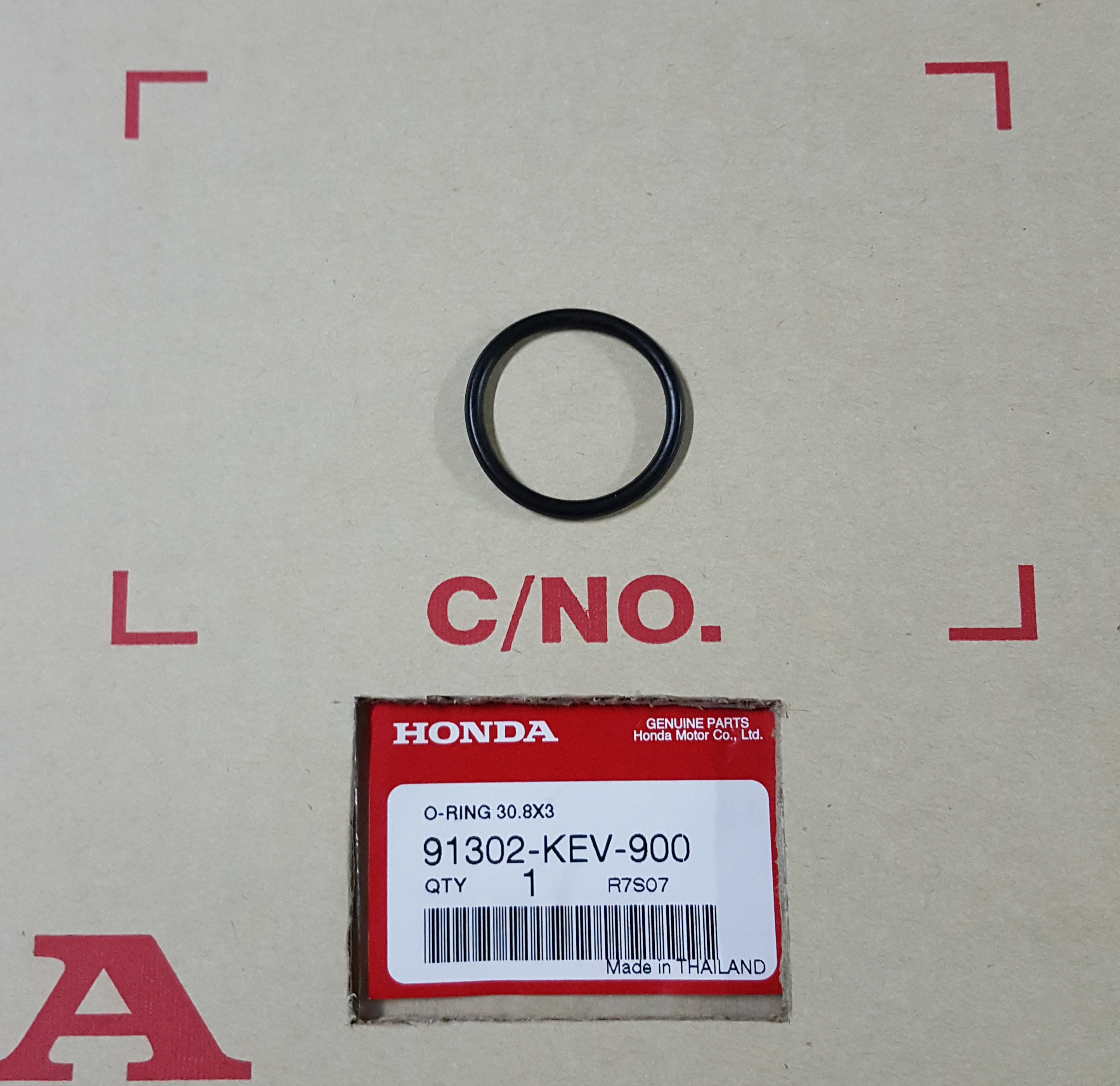 โอริงฝาครอบปรับตั้งวาล์ว ดรีม100/C100N,P/เวฟ100,110