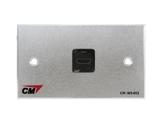 CM CM-W5101HDX แผ่นติด HDMI แบบตรง 1 ช่อง