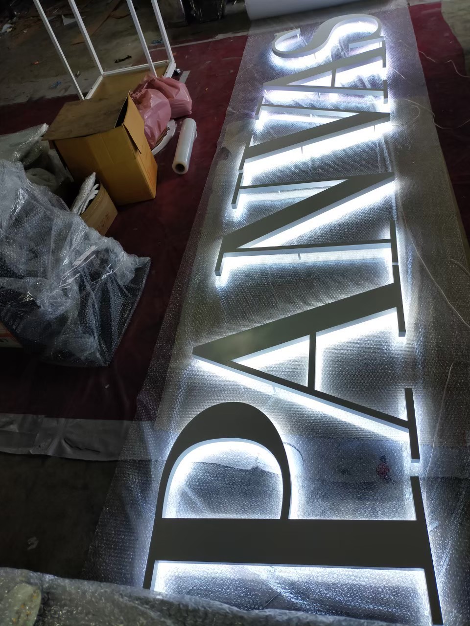 ป้ายไฟออกหลัง