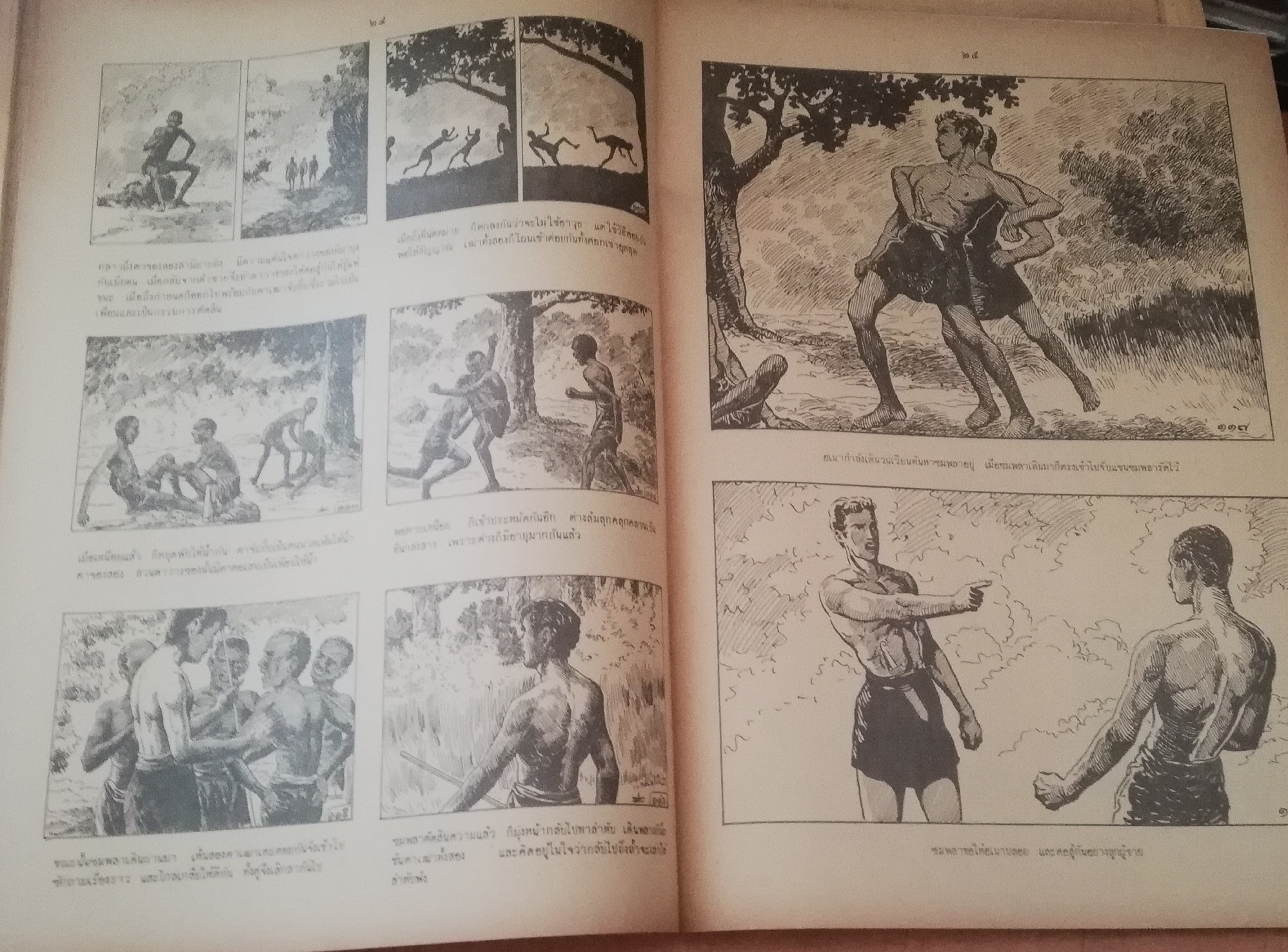 หนังสือภาพ เรื่อง เงาะป่า ลายเส้น ครู เหม เวชกร หนังสือมือ1เก่าเก็บ