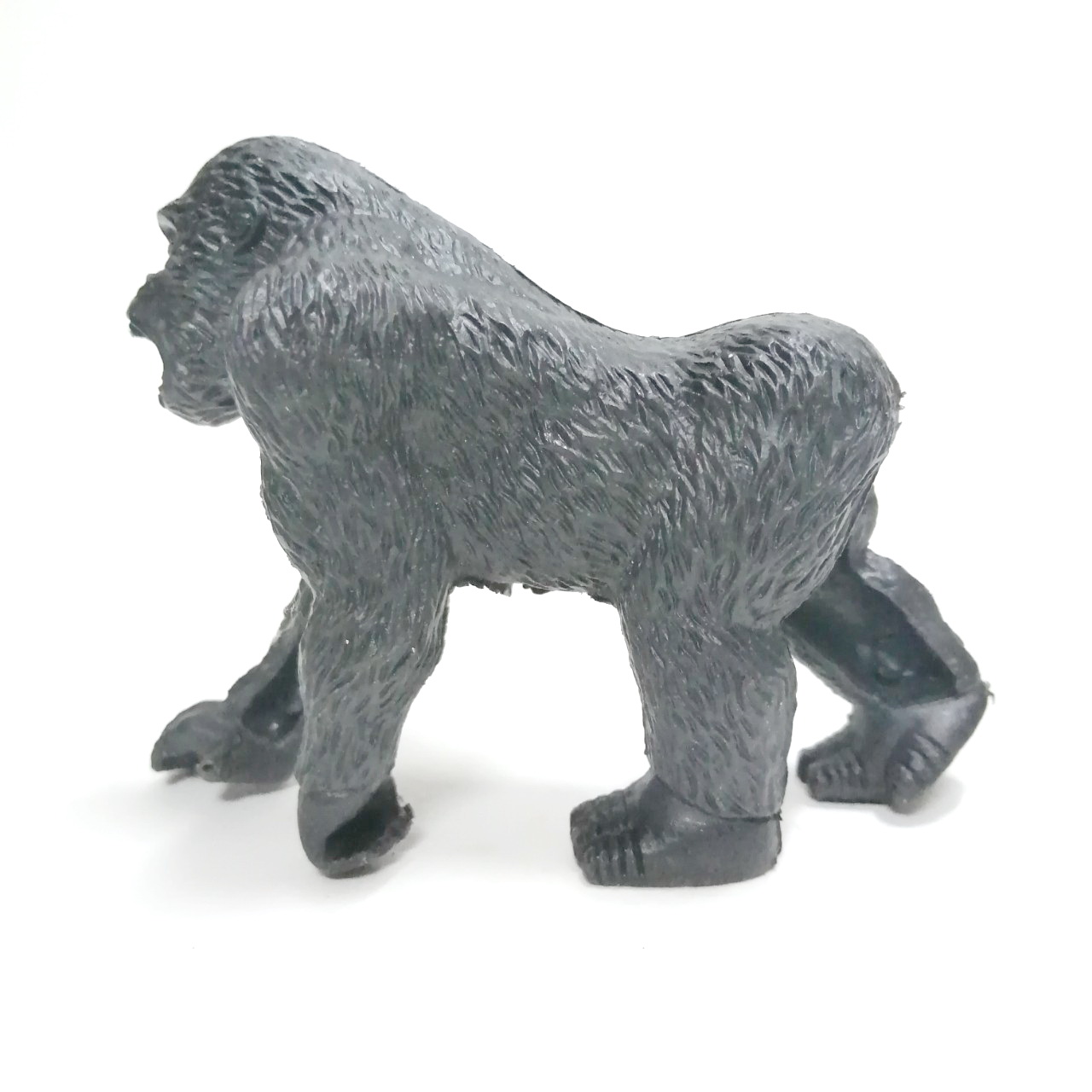 ฟิกเกอร์ พลาสติก สูง3นิ้วยาว4นิ้ว ลิงกอริลล่างานเก่าเรทโทร หายาก สภาพดีมีรอยบ้าง