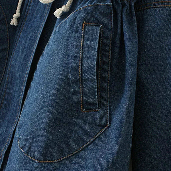 เสื้อโค้ทยีนส์กันหนาวใส่ติดลบ มีฮู้ด ซับขนนุ่ม (11650LM)