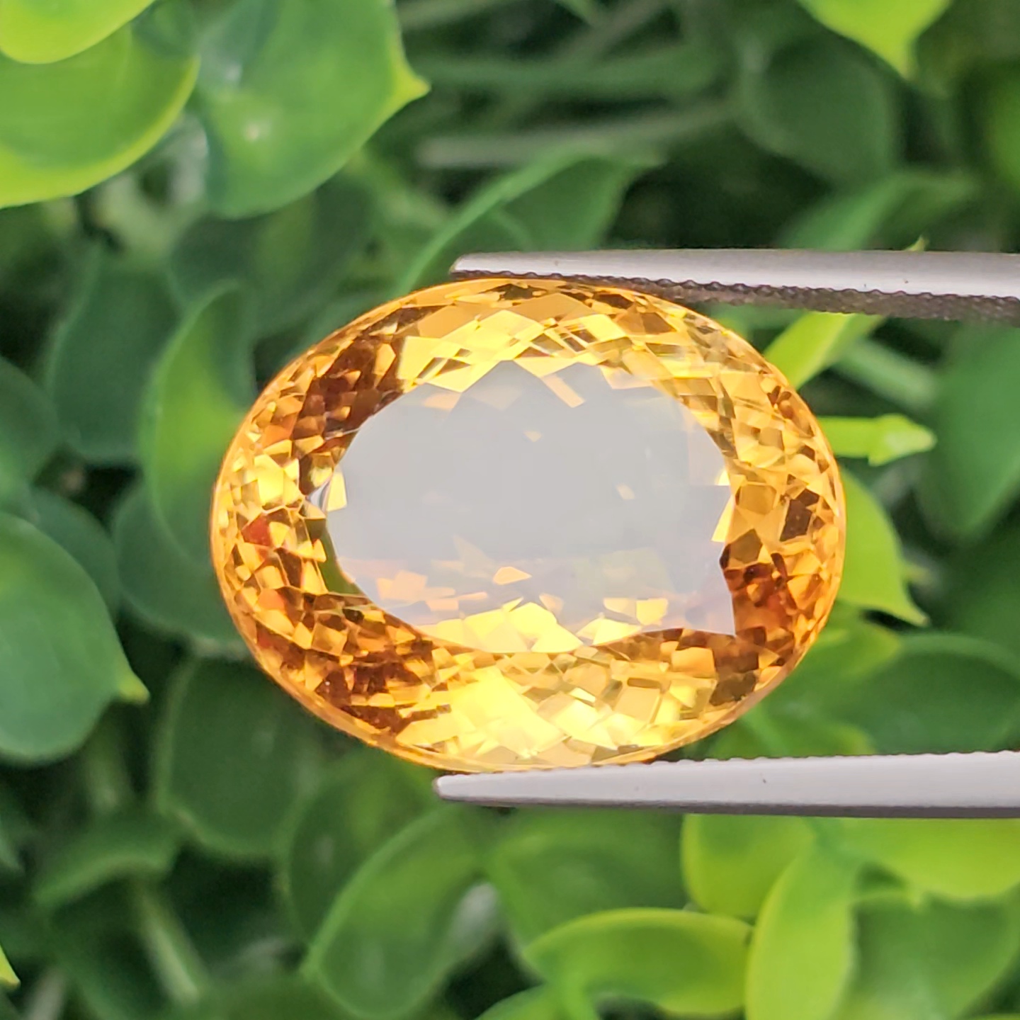 พลอย ซิทริน Citrine 32.66 กะรัต (Cts.) พลอยแท้ อัญมณีมงคลประจําวันเกิด เครื่องประดับพลอย