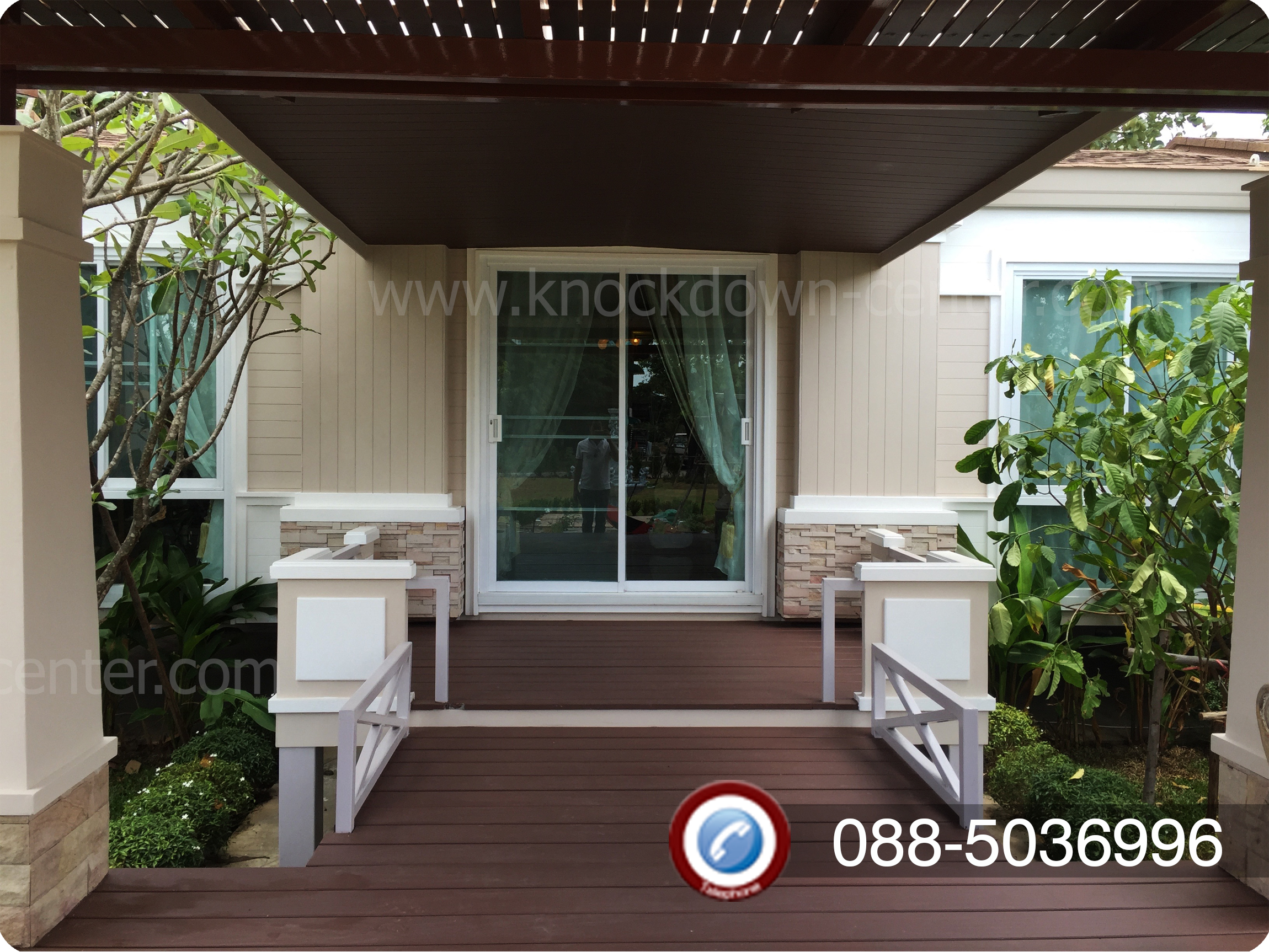 บ้านน็อคดาวน์ บ้านสำเร็จรูป Grand Modern U 0014