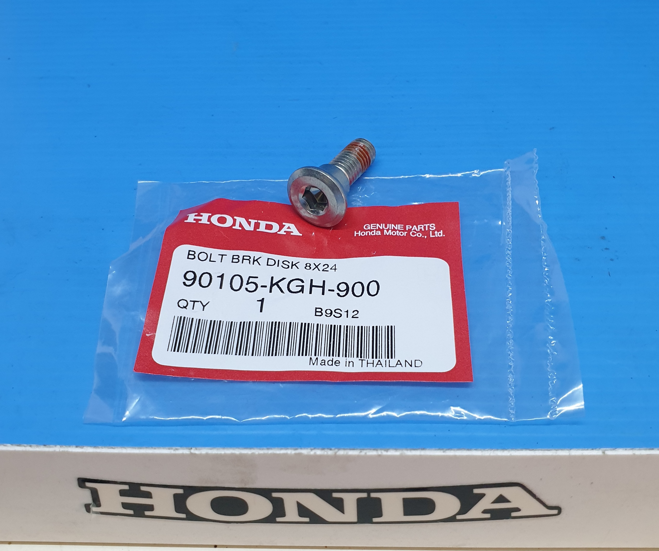 น๊อตจานดีสหน้า เวฟ100S/เวฟ110ไอ/เวฟ125S,R,T/เวฟ125ไอ(ปลาวาฬ)/MSX125/ฯลฯ