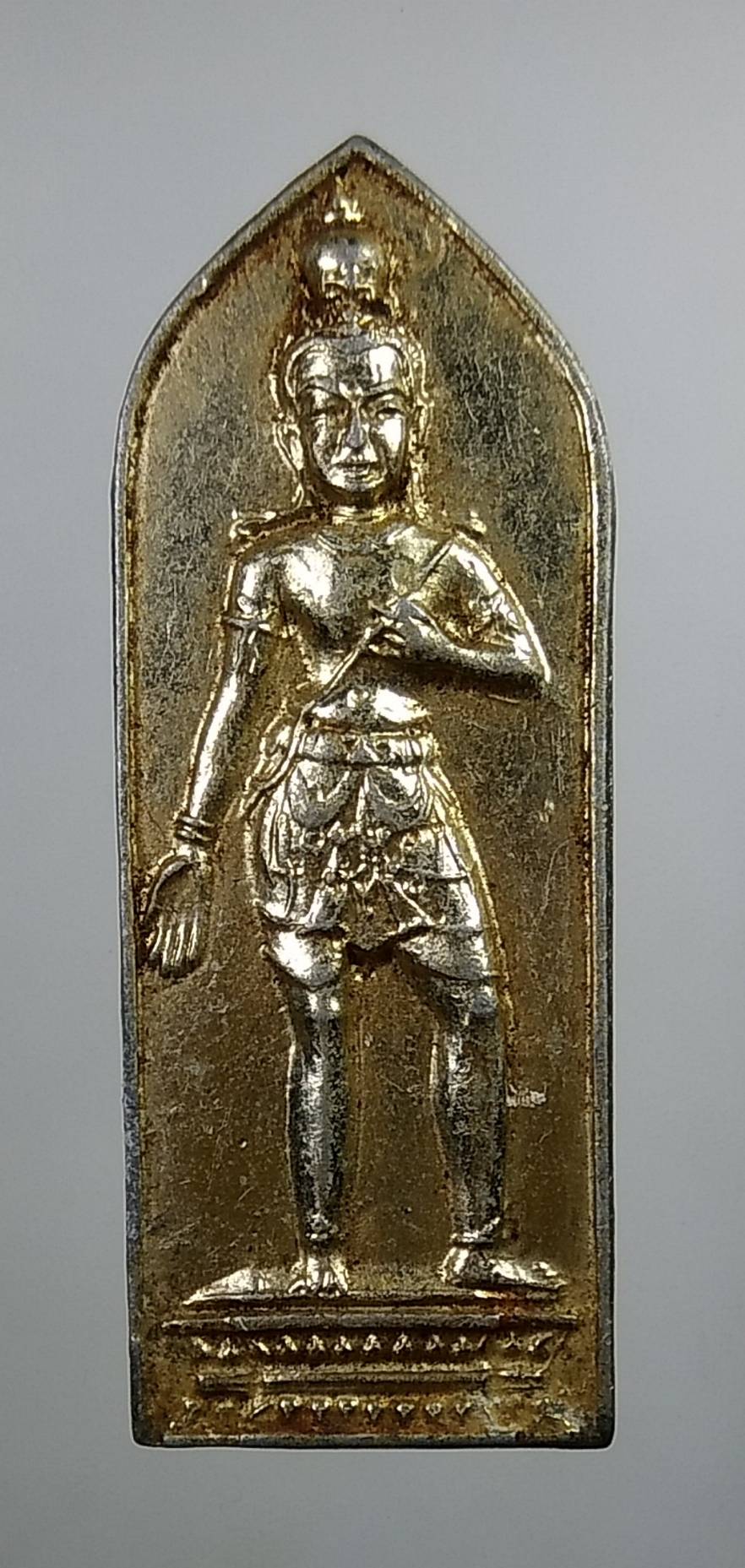 A1838 เหรียญเจ้าชายสิทธัตถะ หลวงพ่อขอม วัดโพธาราม(วัดไผ่โรงวัว) จ.สุพรรณบุรี ปี2511