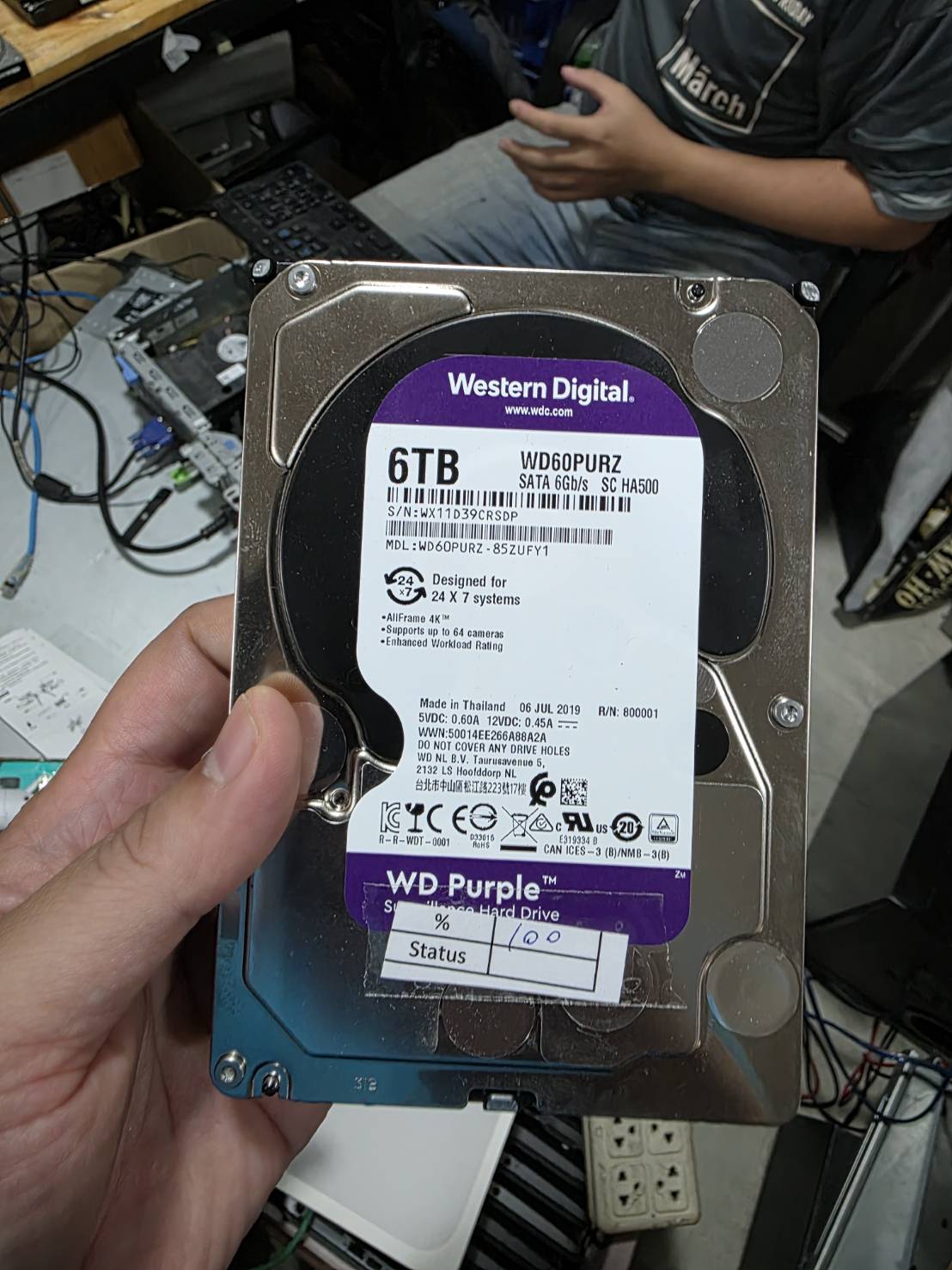WD Purple 6TB WD60PURX