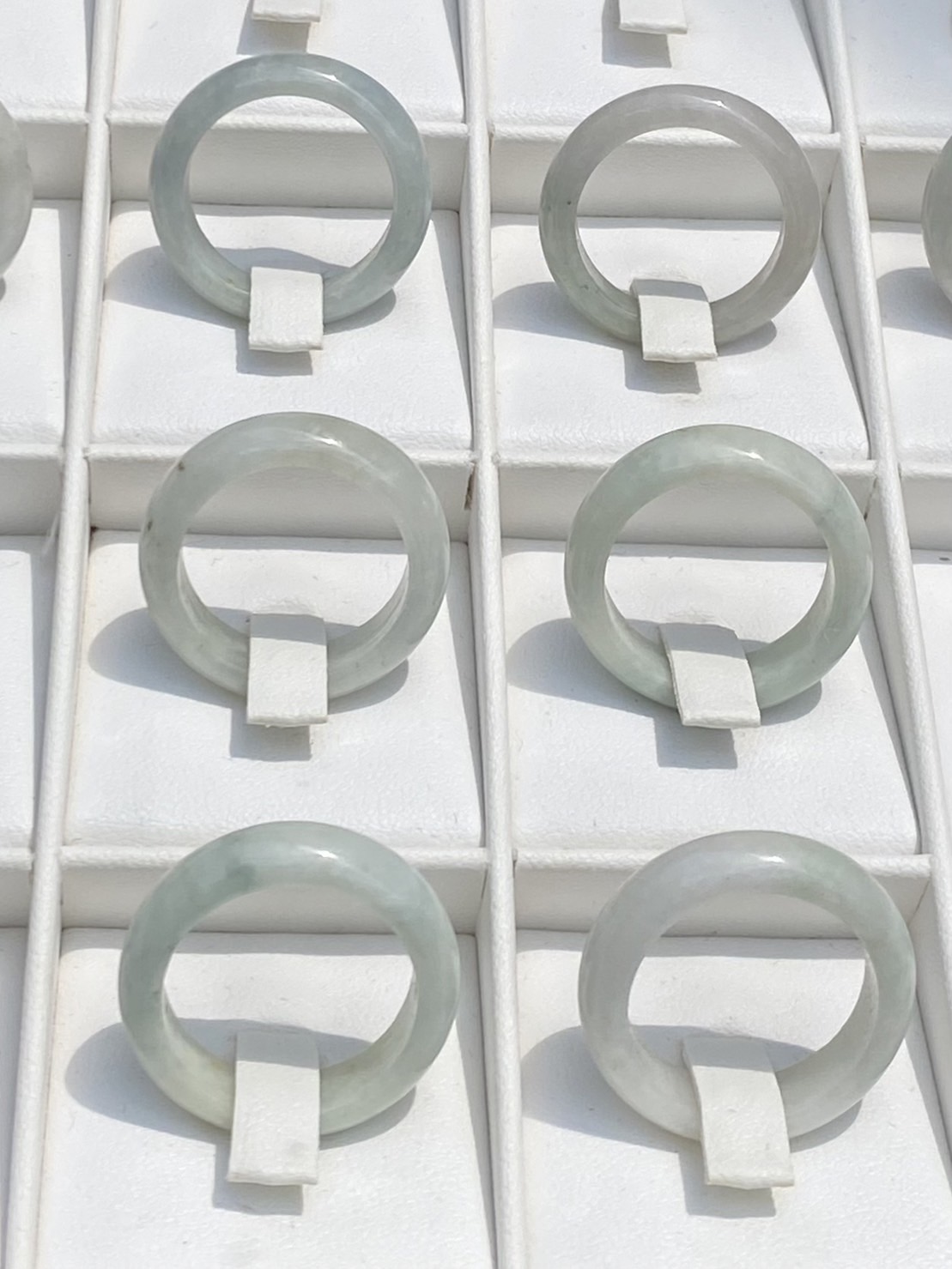 แหวนหยก (jadeite) Size 59 หยก พม่า แท้ (Myanmar Jade) Type A