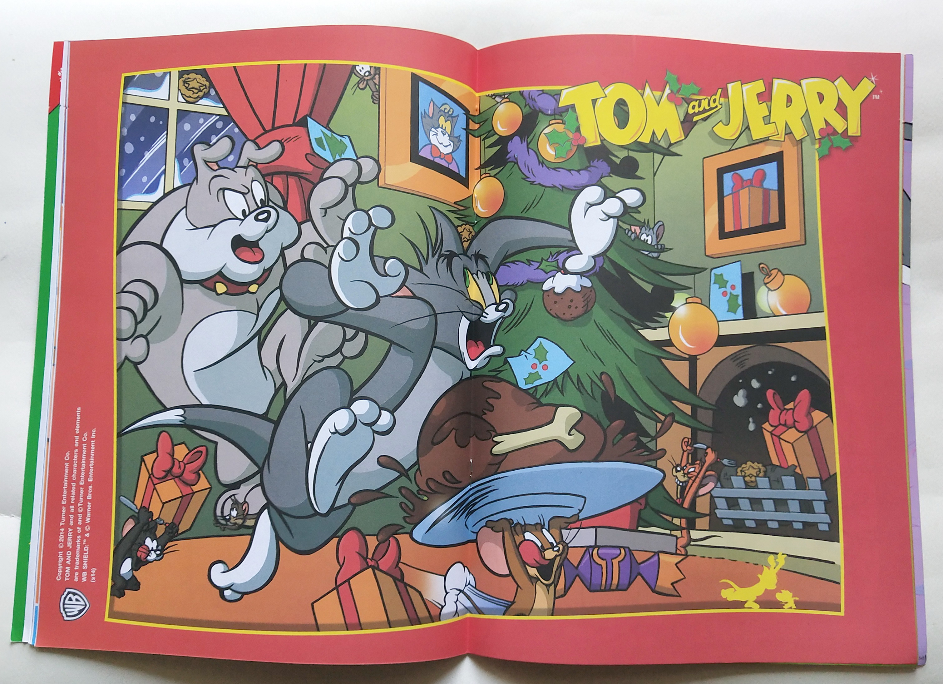 หนังสือการ์ตูนเก่า ** ไม่มีของแถม Tom and Jerry เล่ม 18 ฉบับพฤศจิกายน ถึงธันวาคม 2557 สนุกสนานและเรียนรู้ 2 ภาษาไทยอังกฤษ