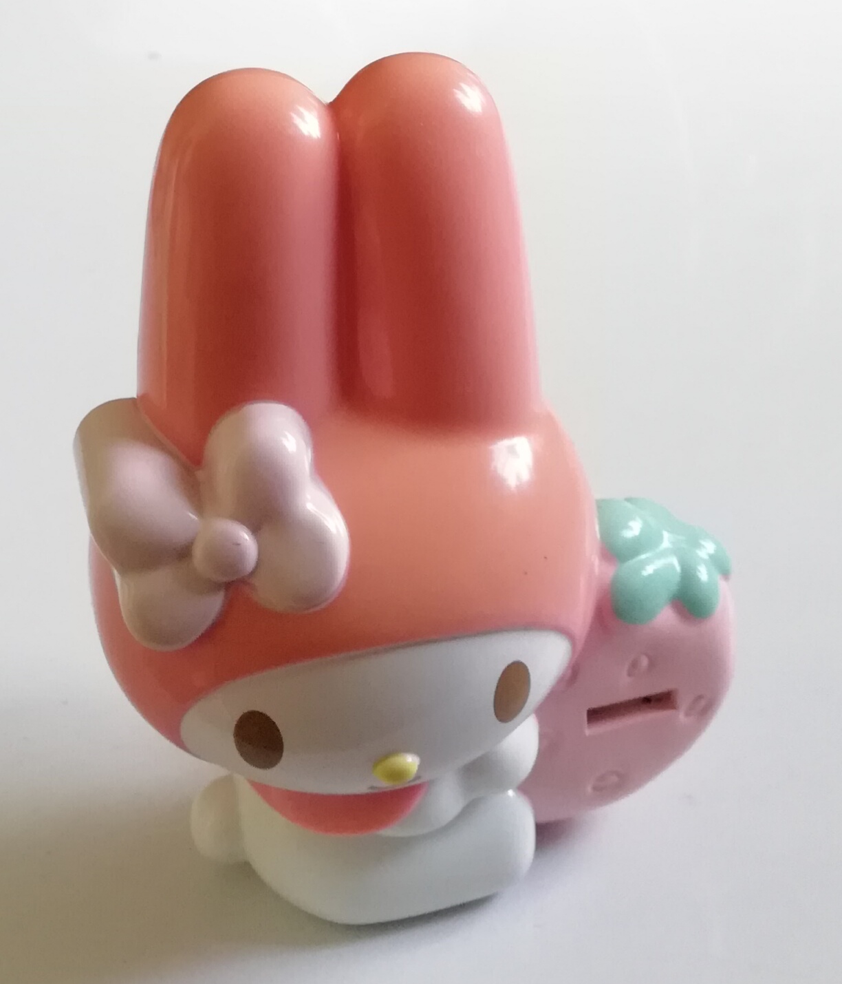 ของสะสม มายเมโลดี้ My Melody ตุ๊กตา ปฏิทิน วันที่/เดือน ของแมคโดนัลด์ ชุด มายเมโลดี้ ยังใช้งานหมุนเปลี่ยน วัน/เดือน ได้ตามปกติ **สภาพดี สีบางส่วนออกเหลือง เก่าเก็บ ตามภาพ