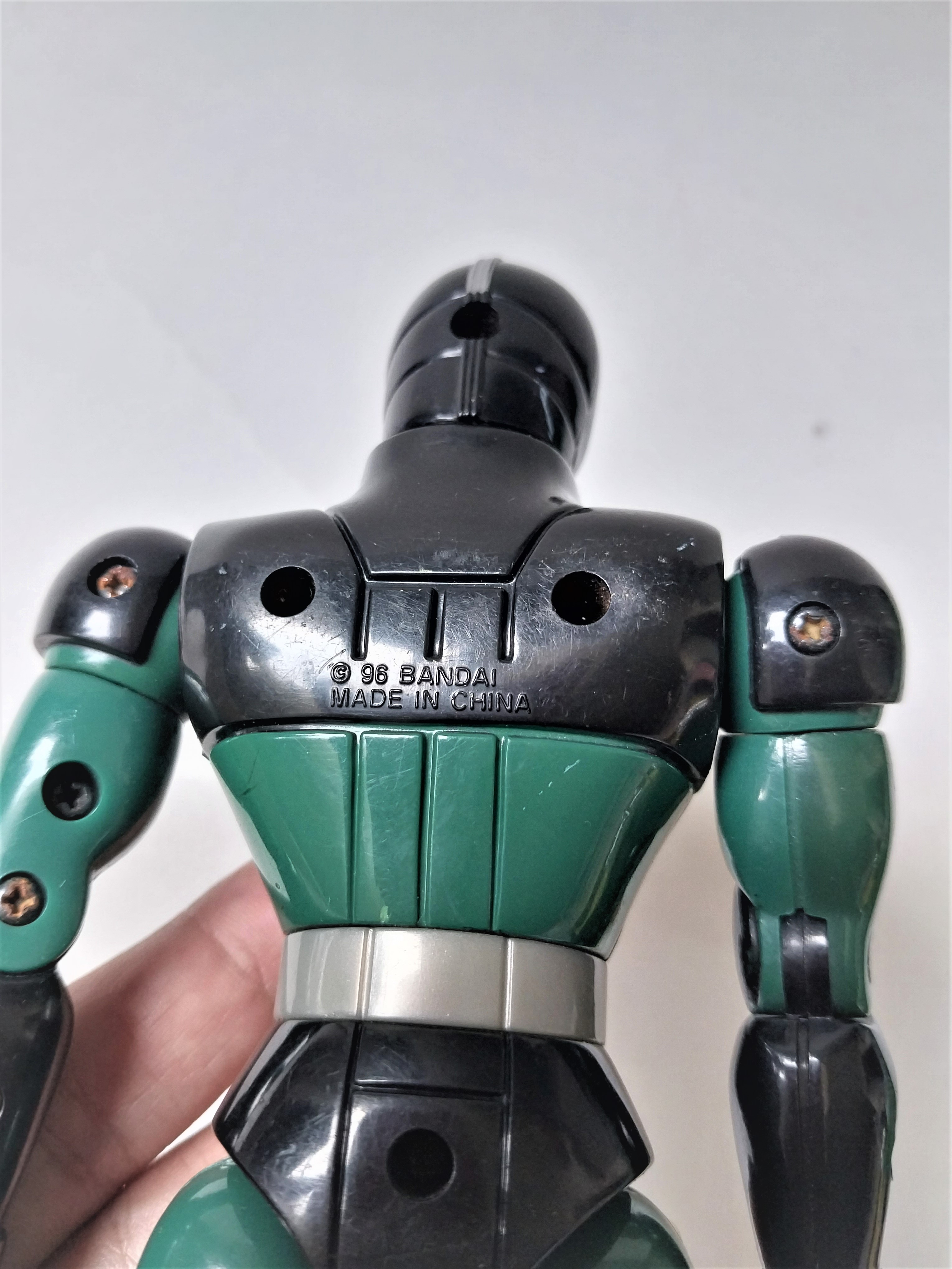 มีหลายภาพ ,**ไม่มีเขา มือชำรุด สีมีรอยบ้าง ตามภาพ มาส์คไรเดอร์แบล๊ค RX Posable Action Figure ขนาด 8 นิ้ว ข้อต่อทั้งตัว ไม่หลวม