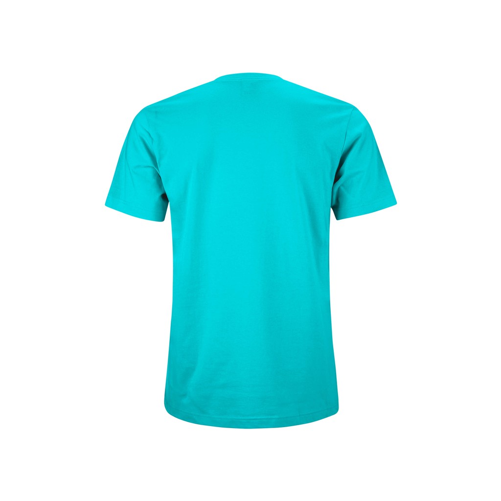 เสื้อยืด OV102 คอวี ผ้าCotton100% 32 เนื้อนุ่ม ใส่สบาย สีฟ้าสด