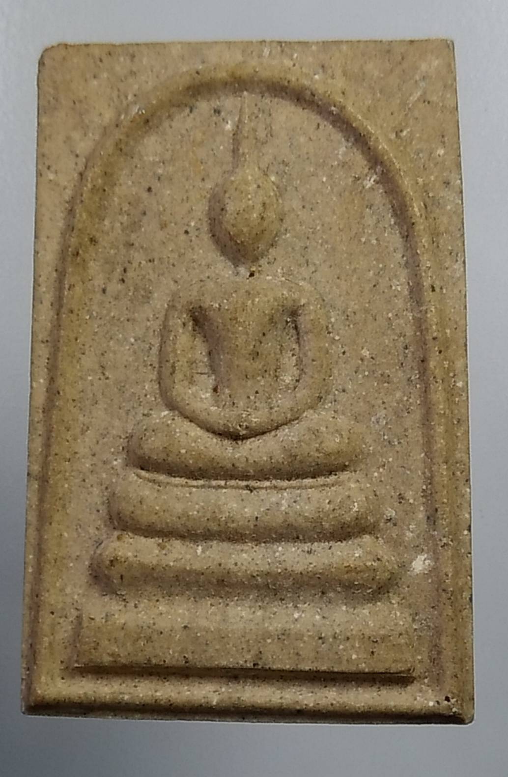 ผ575 พระสมเด็จ หลวงปู่พรหมมา เขมจาโร หลังฤาษี สำนักวิปัสสนาสวนหินผาคอย จ.อุบลราชธานี ปี2538