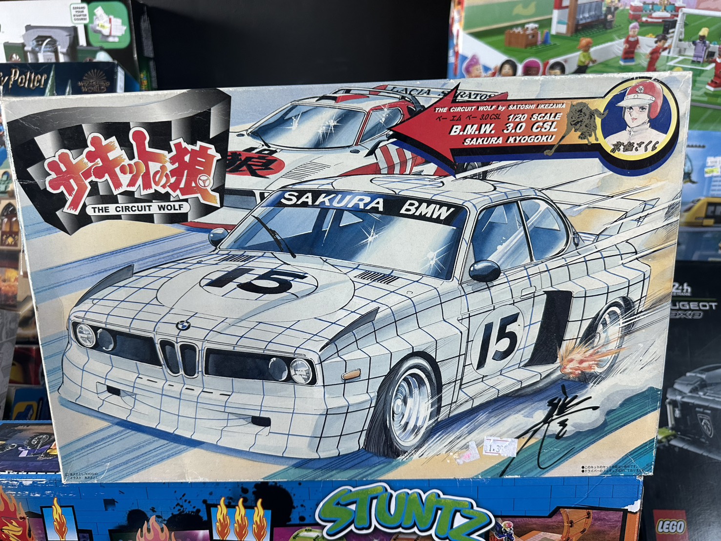 DOYUSHA 1/20 BMW 3.0 CSL CIRCUIT WOLF ART CAR FRANK STELLA