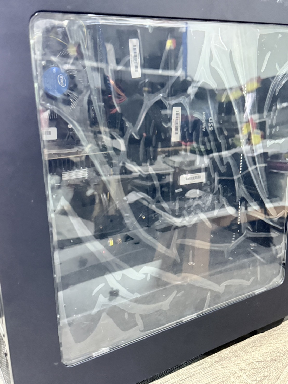 PC ประกอบ Thermaltake V100(i3-9100/16GB/SSD 512GB/VGA Nvidia210 1GB) ช่อง VGA เสีย