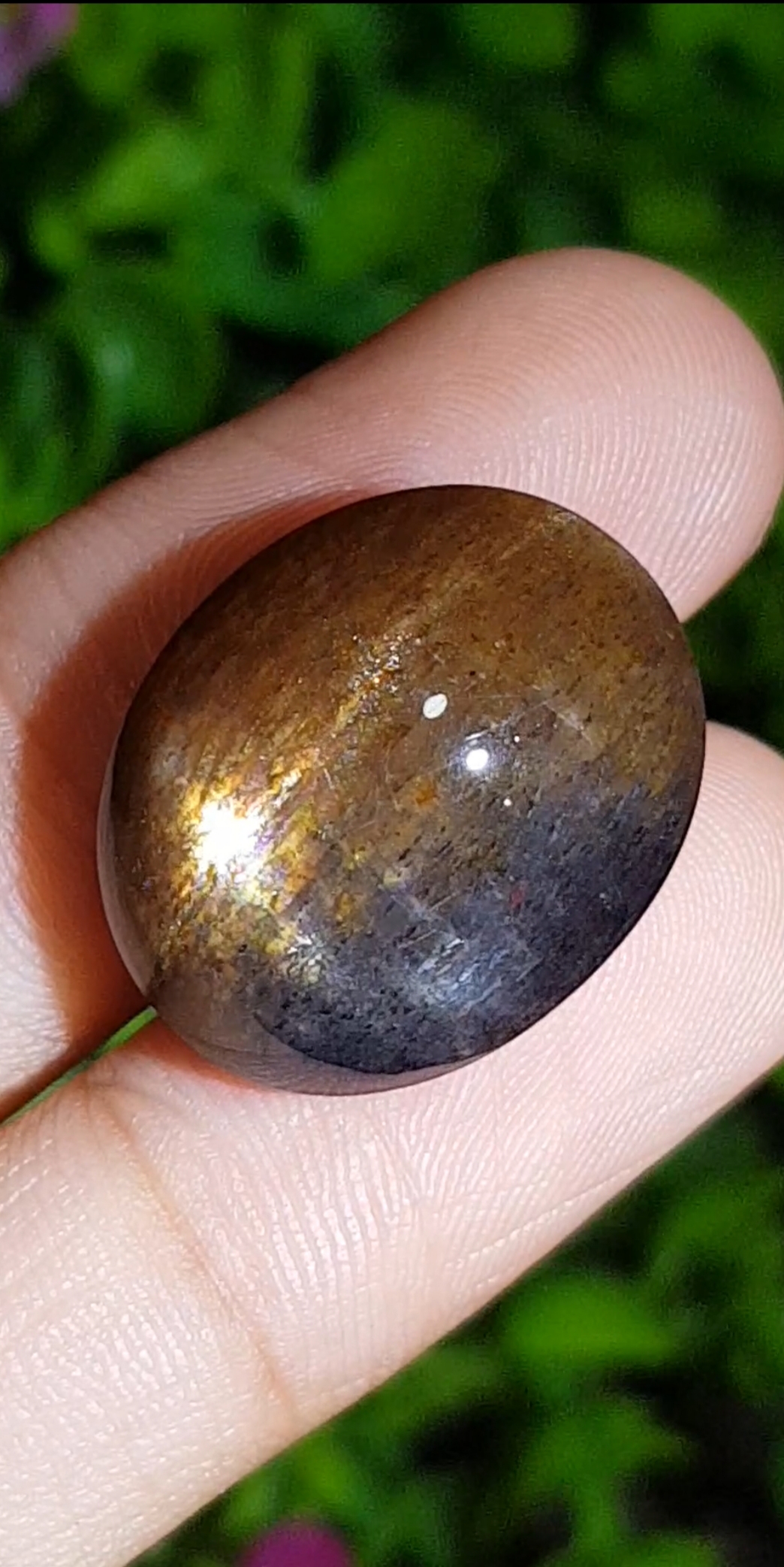 พลอย ซันสโตน Sunstone 27.93 กะรัต (Cts.) พลอยแท้ อัญมณีมงคลประจําวันเกิด เครื่องประดับพลอย