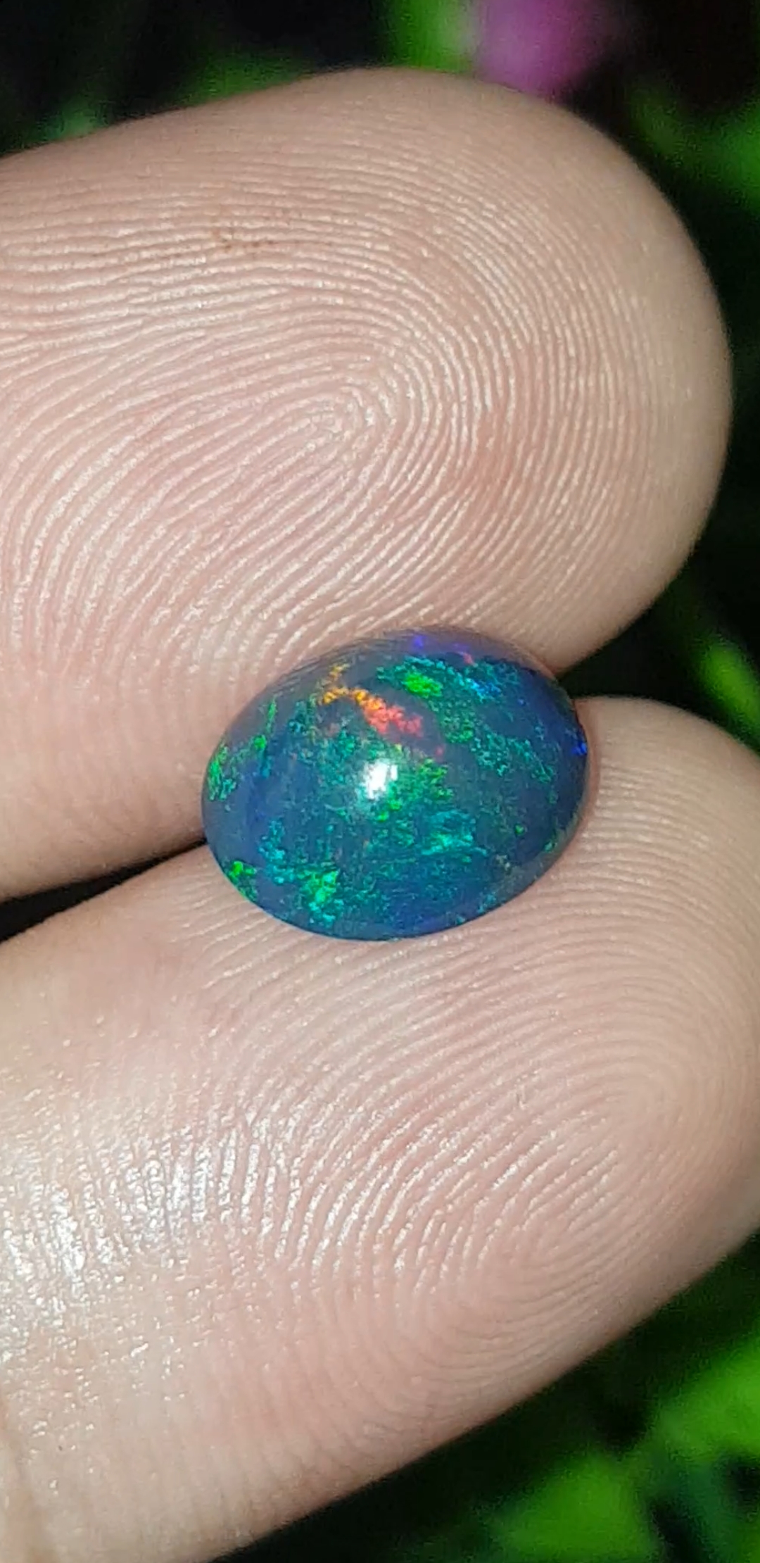 พลอย โอปอล Opal 2.05 กะรัต (Cts.) พลอยแท้ อัญมณีมงคลประจําวันเกิด เครื่องประดับพลอย