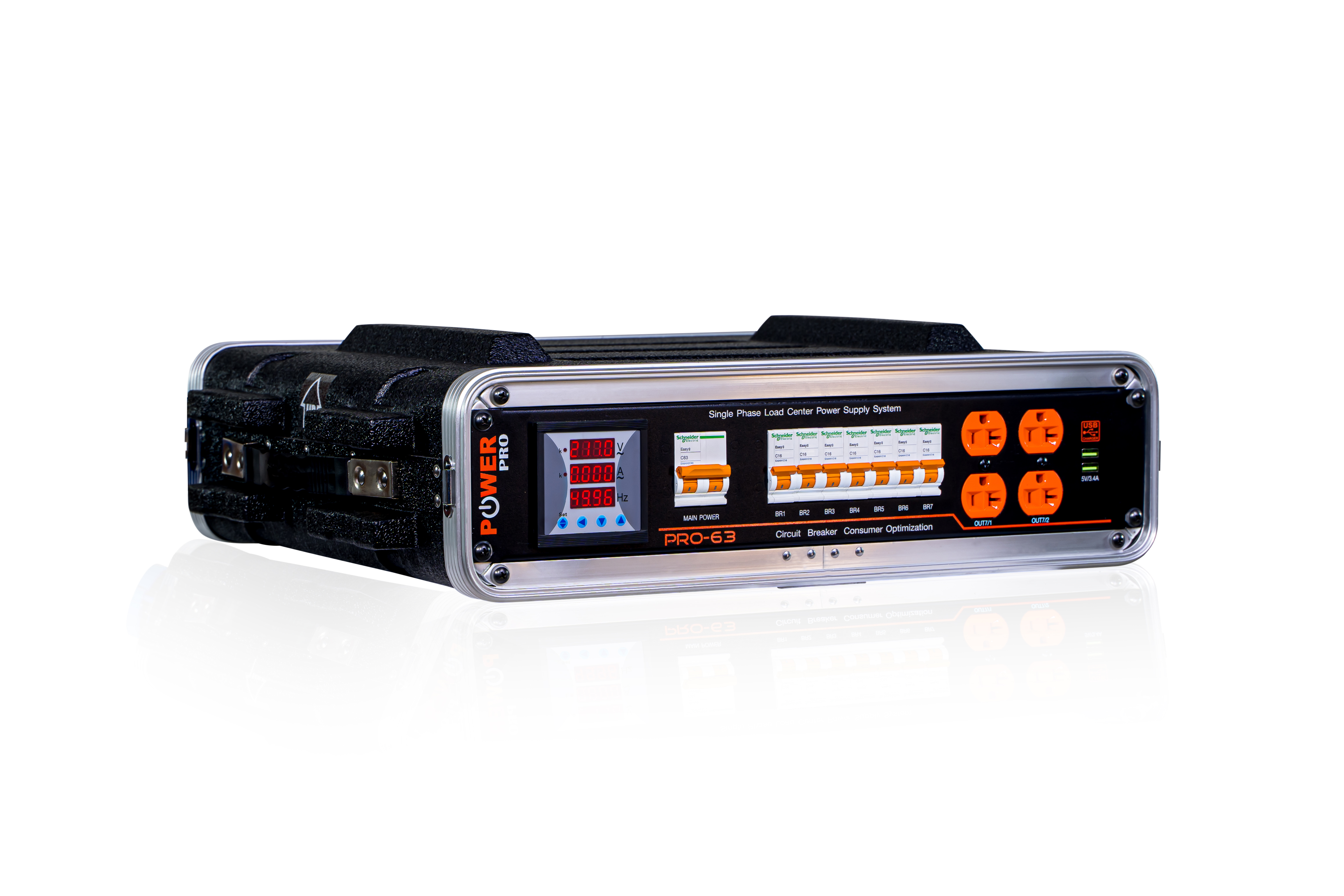 Pro 63A โหลดเซ็นเตอร์ ดิจิตอลโวทต์โปรเทคชั่น