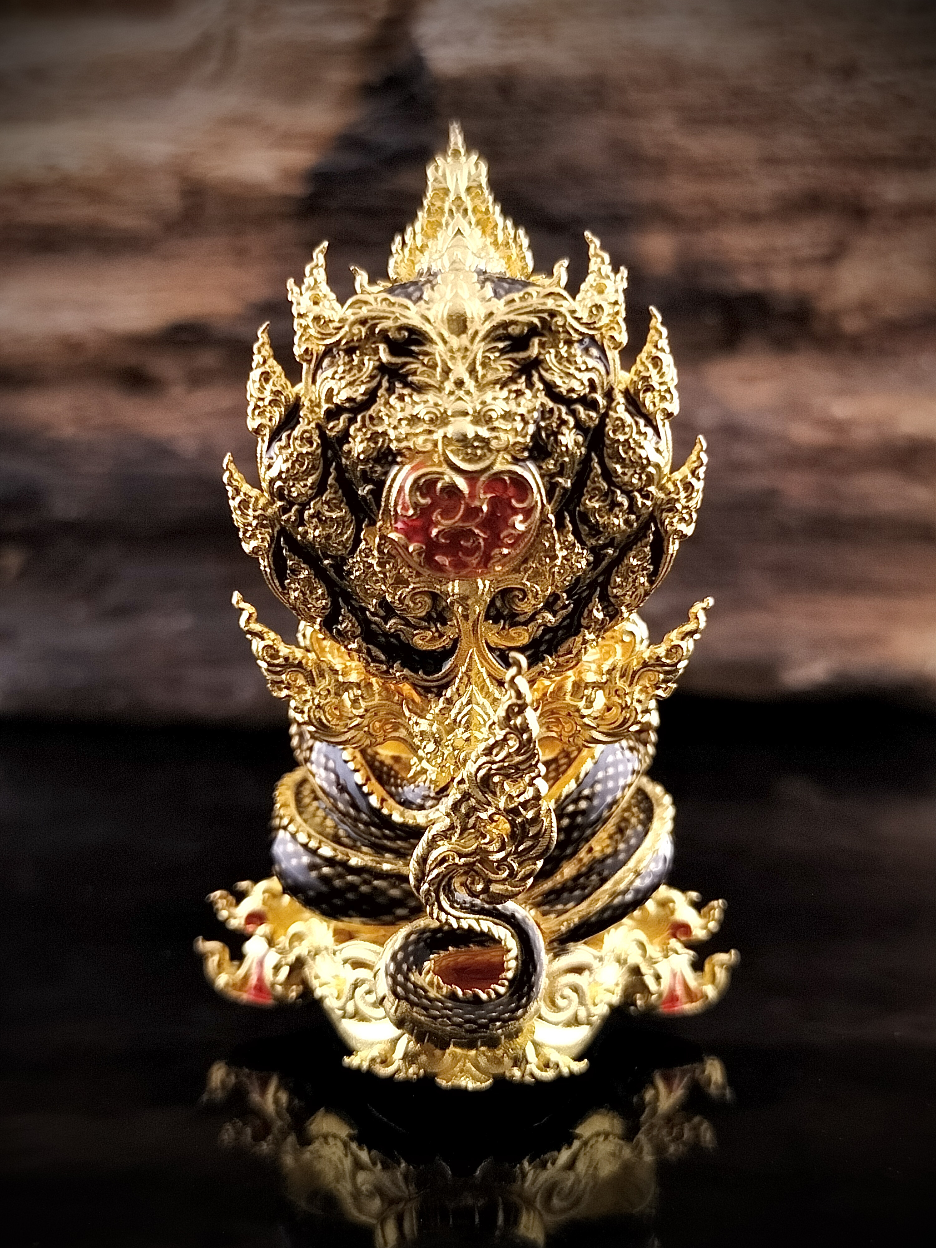 พระพิฆเนศนาคปรก รุ่น กำเนิดปัญญา (เกิดขึ้น)