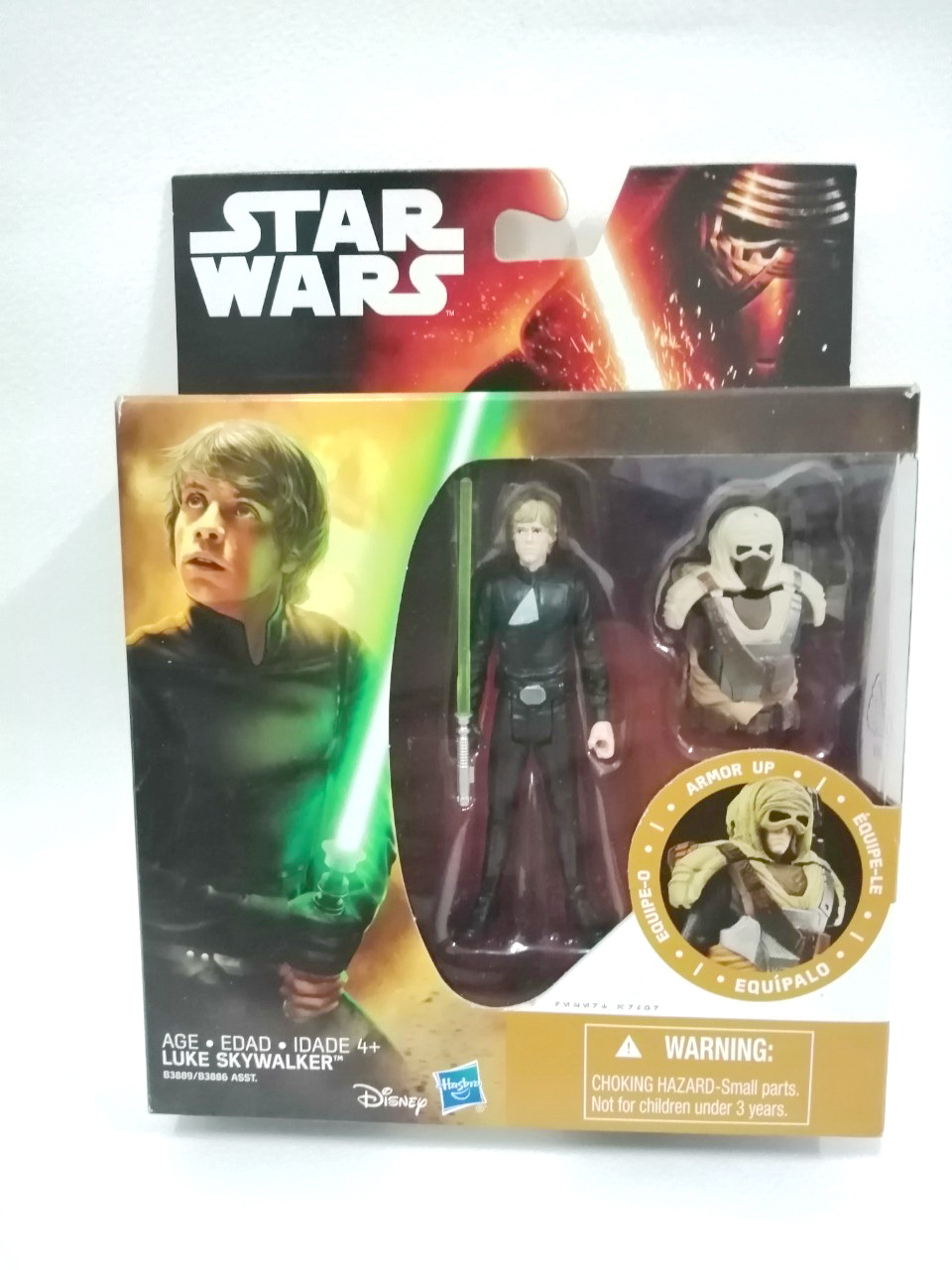 ชุด AFC แพคใหม่จากภาพยนตร์ STAR WARS EP.6 RETURN OF THE JEDI ตัว LUKE SKYWALKER JEDI KNIGHT แพคสภาพดี ยังไม่แกะ